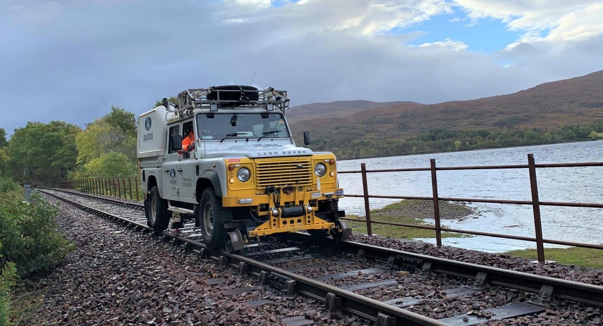 Aquarius Rail Sand Rover in action, via Istock 