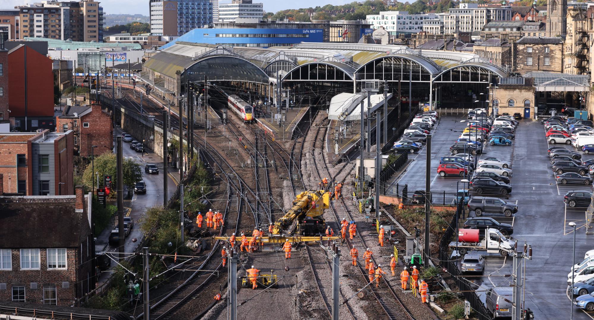 Newcastle track upgrade