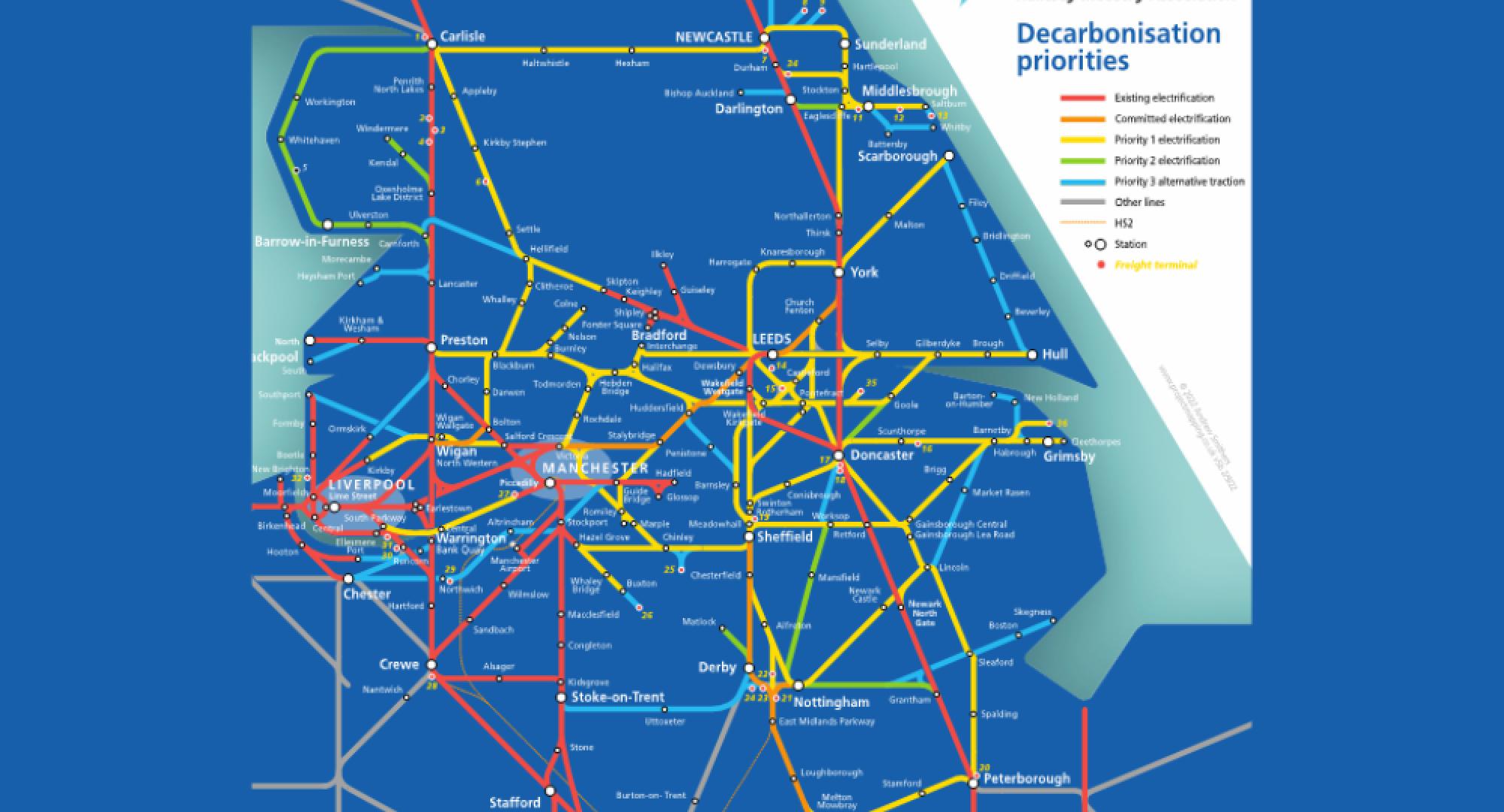 Green rail map, via RIA North