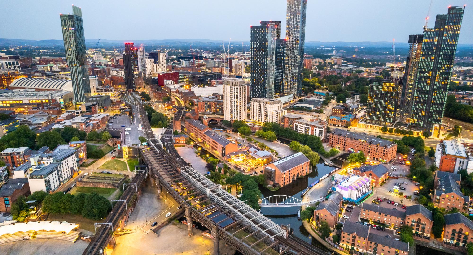 Rail in Manchester, via Istock 