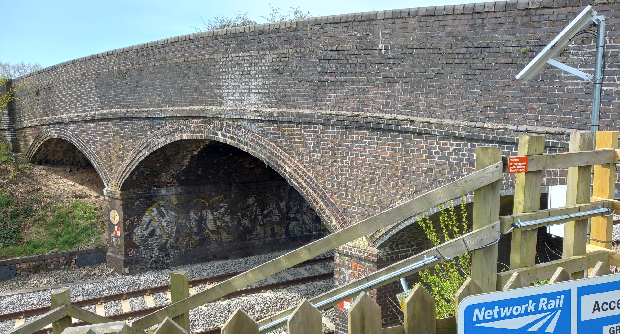 Station Road bridge in Great Glen, Leicester