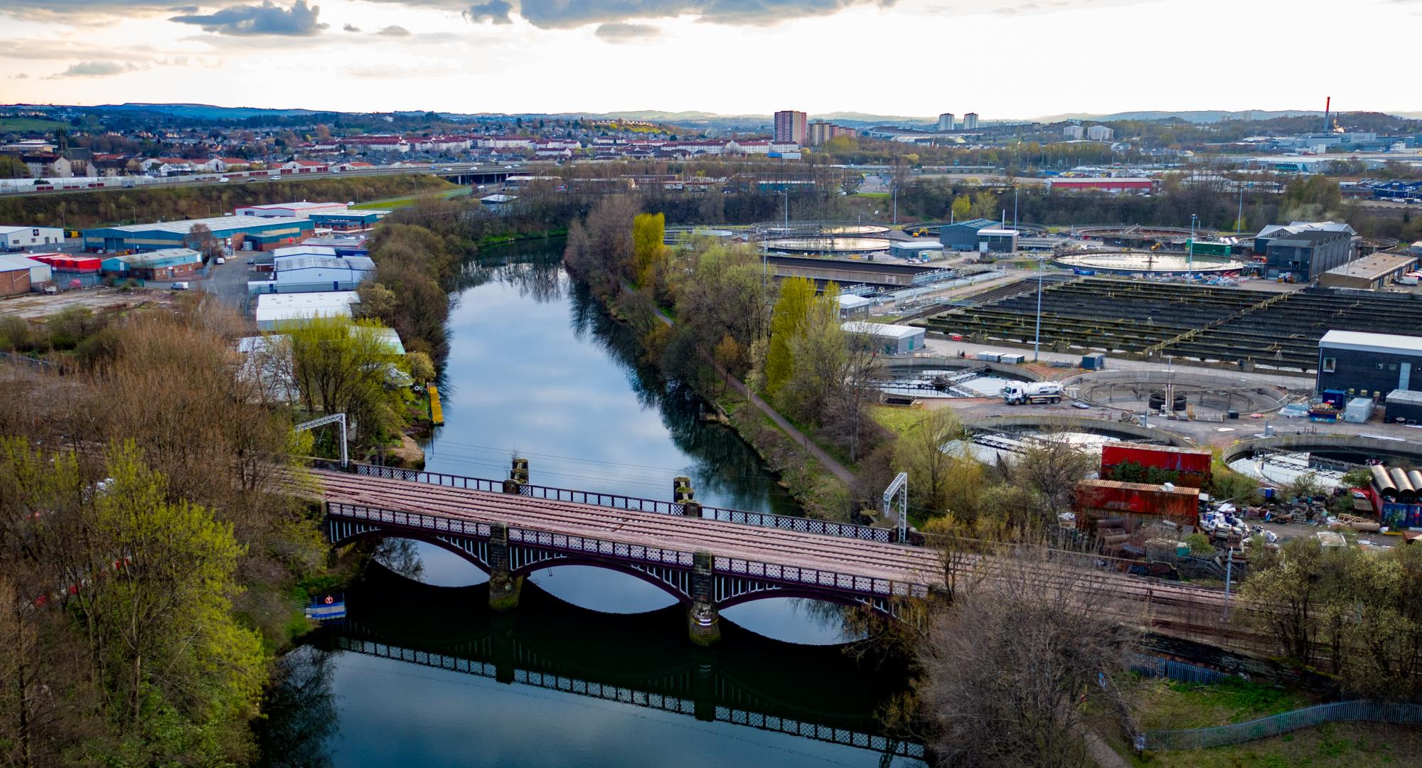 Clyde Viaduct, Dalmarnock, via Network Rail 