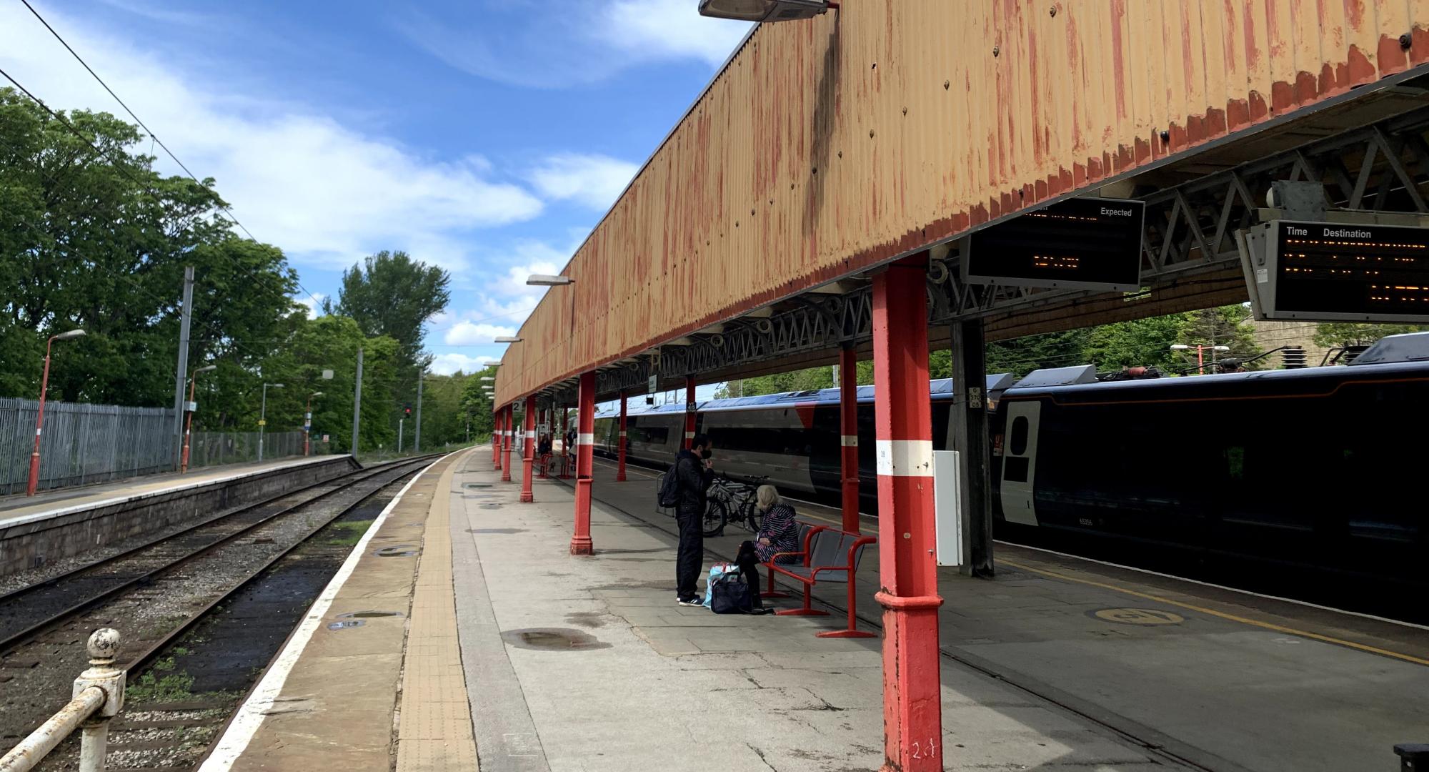 Existing station canopies, via Network Rail 