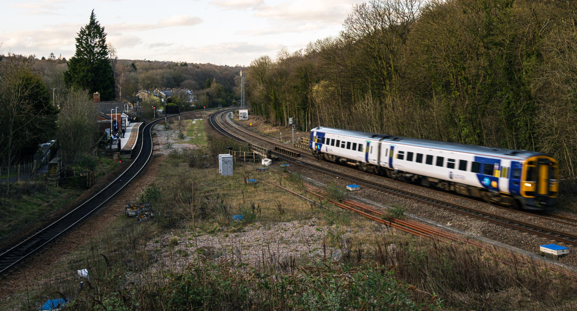 Dore towards Sheffield, via Network Rail 