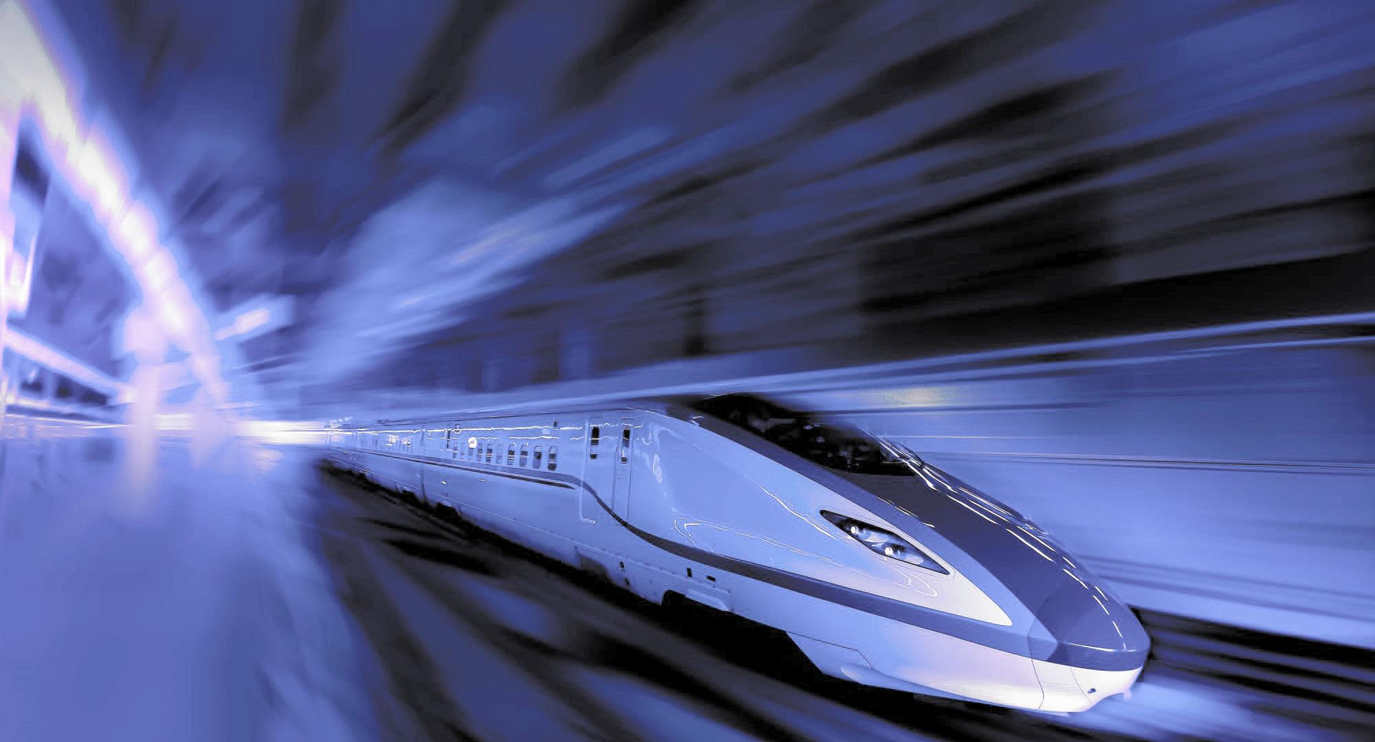 High speed rail, via Istock 