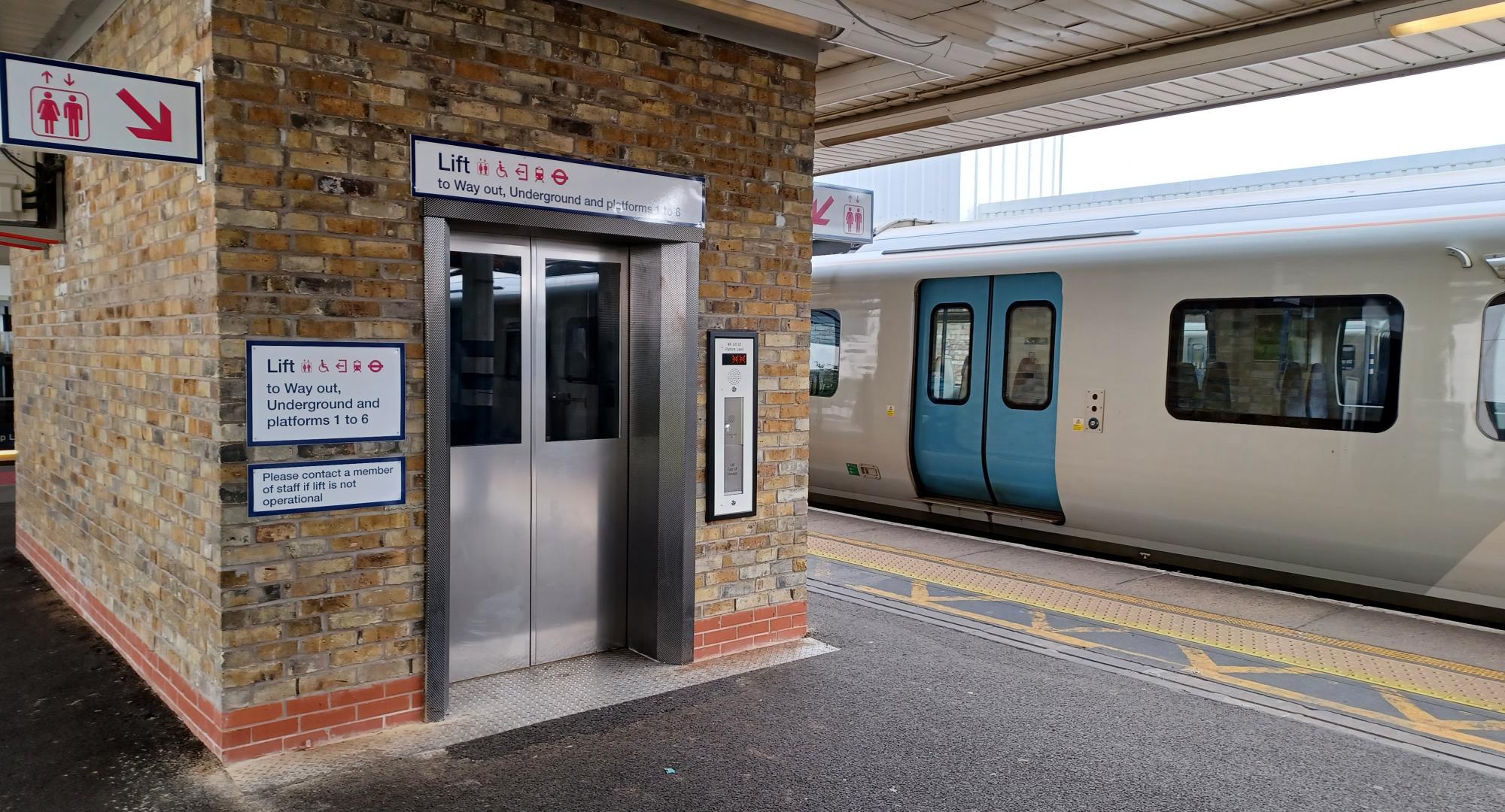 Finsbury Park lifts, via Network Rail 