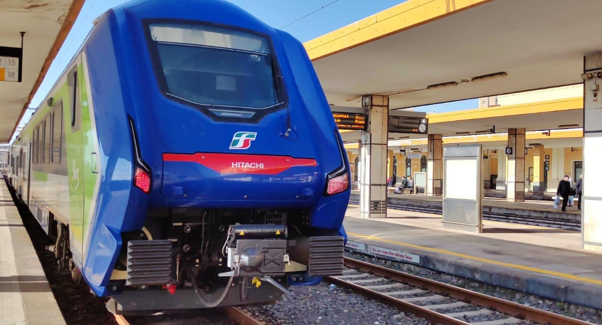 Hitachi’s first battery train in Europe, the Masaccio completes phase one roll out