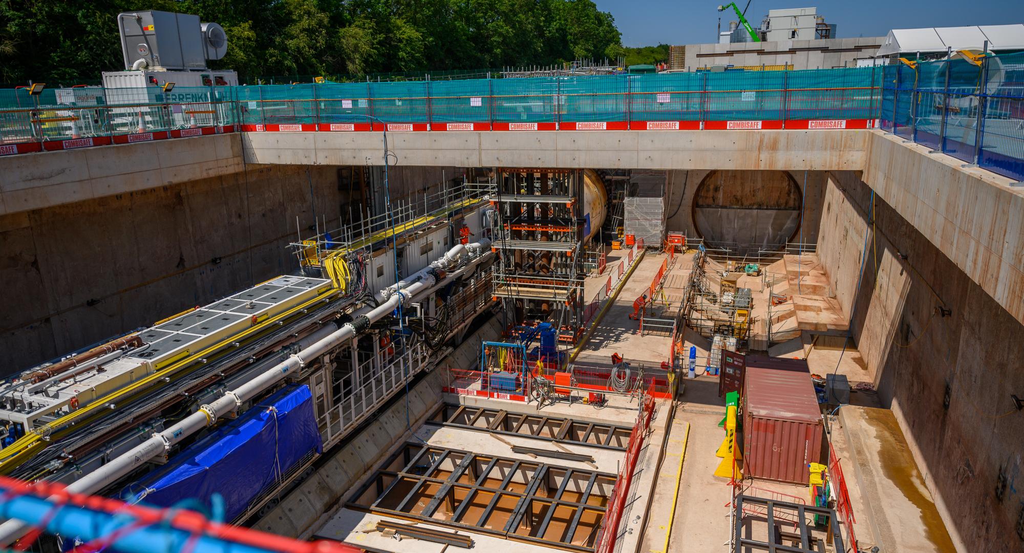 HS2 unveils huge tunnel boring machine ready to dig the fourth twin-bore tunnel of the project