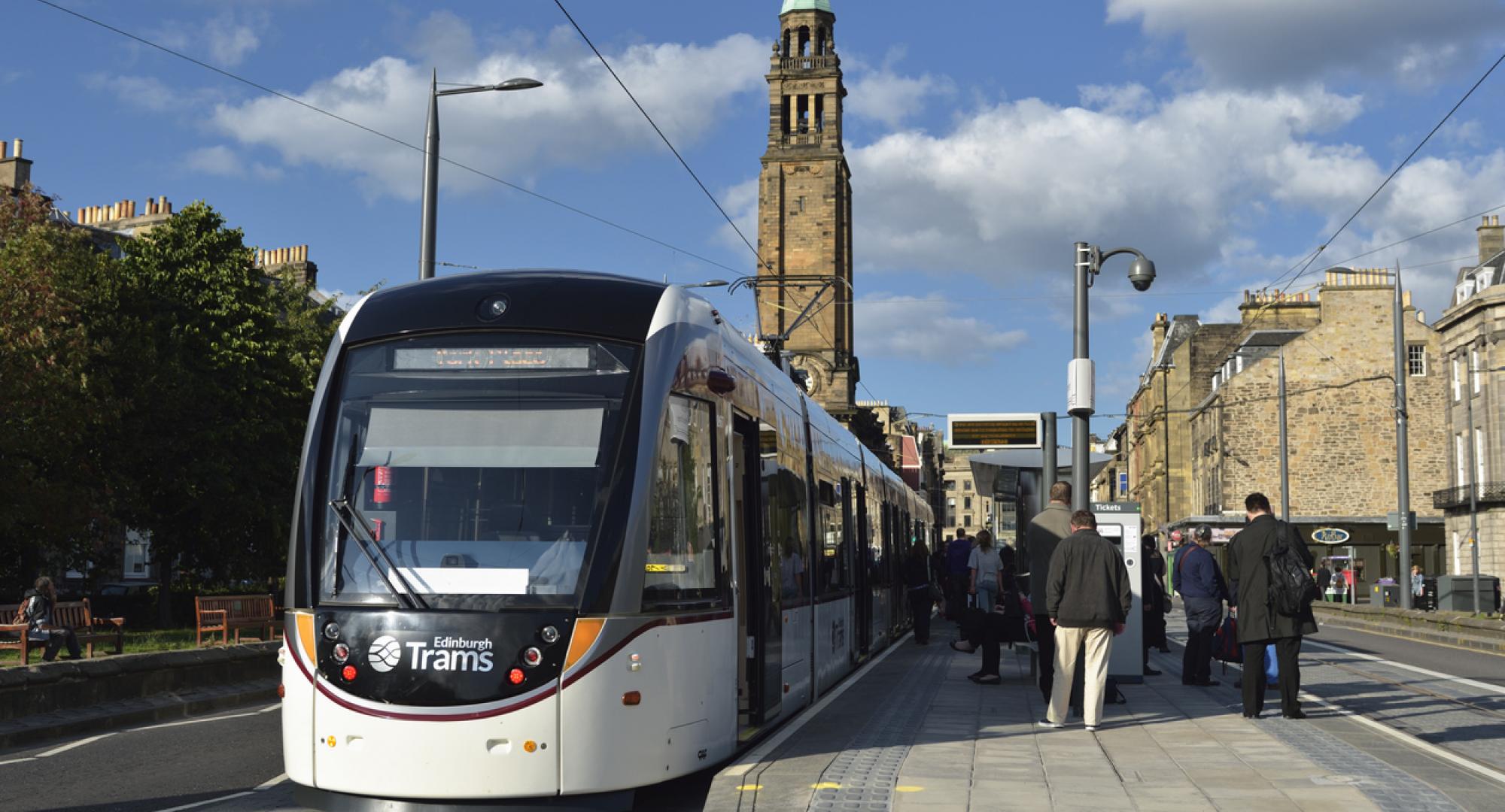 Edinburgh Trams extension serves first passengers