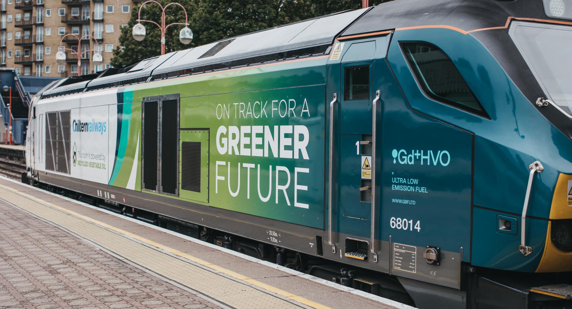 Vegetable oil to power Chiltern Railways train fleet