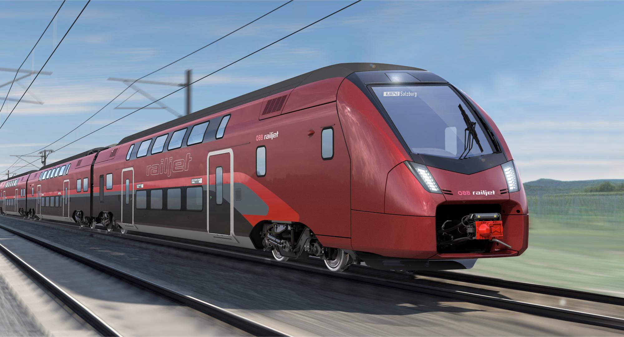 ÖBB orders long and short distance double decker units from Stadler