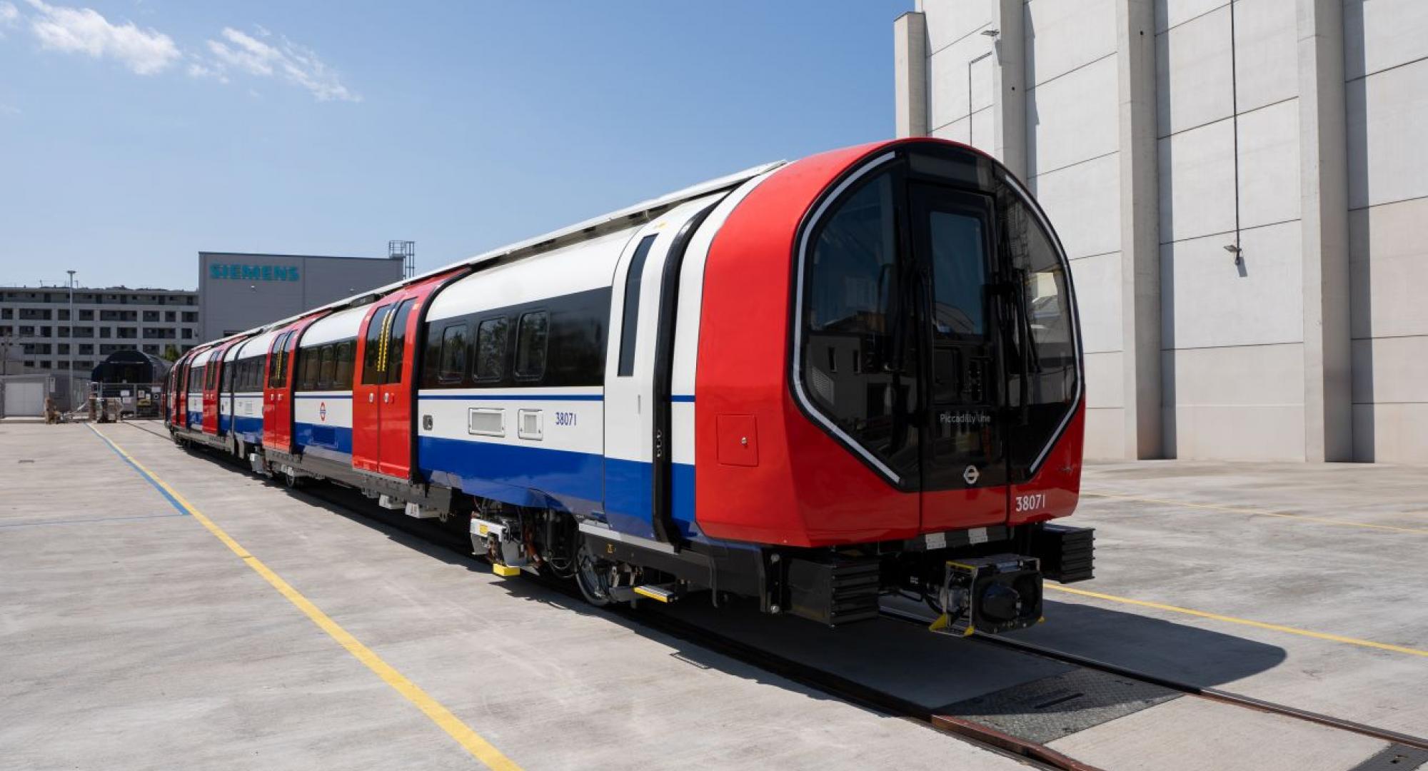 Testing underway on new Piccadilly Line trains in Germany