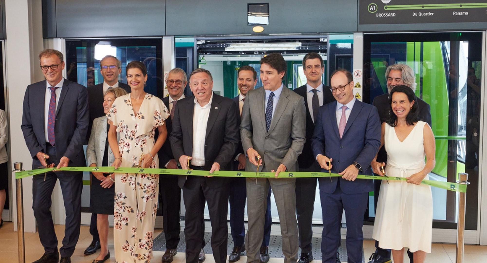 First section of Montreal’s driverless metro system unveiled