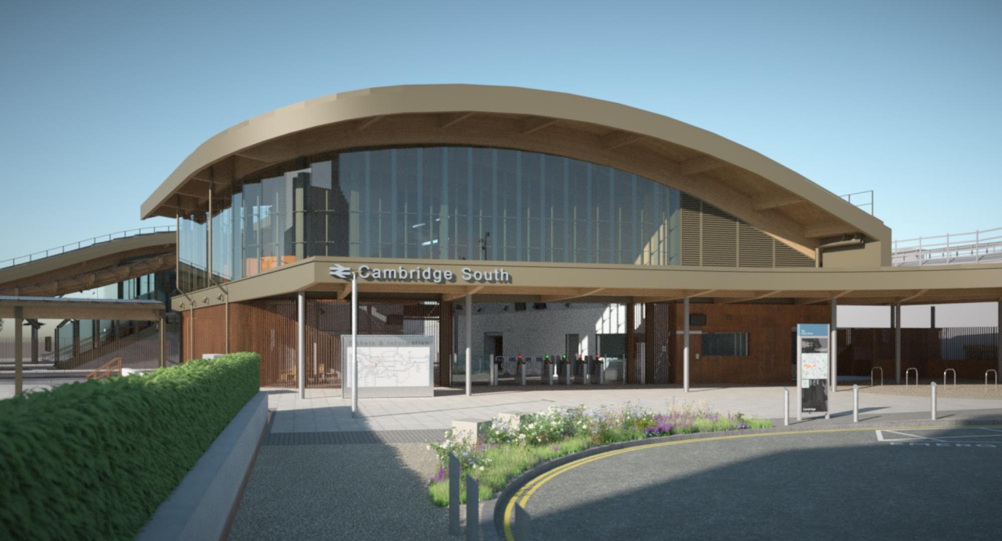 Construction contract awarded for East West Rail station in Cambridge 