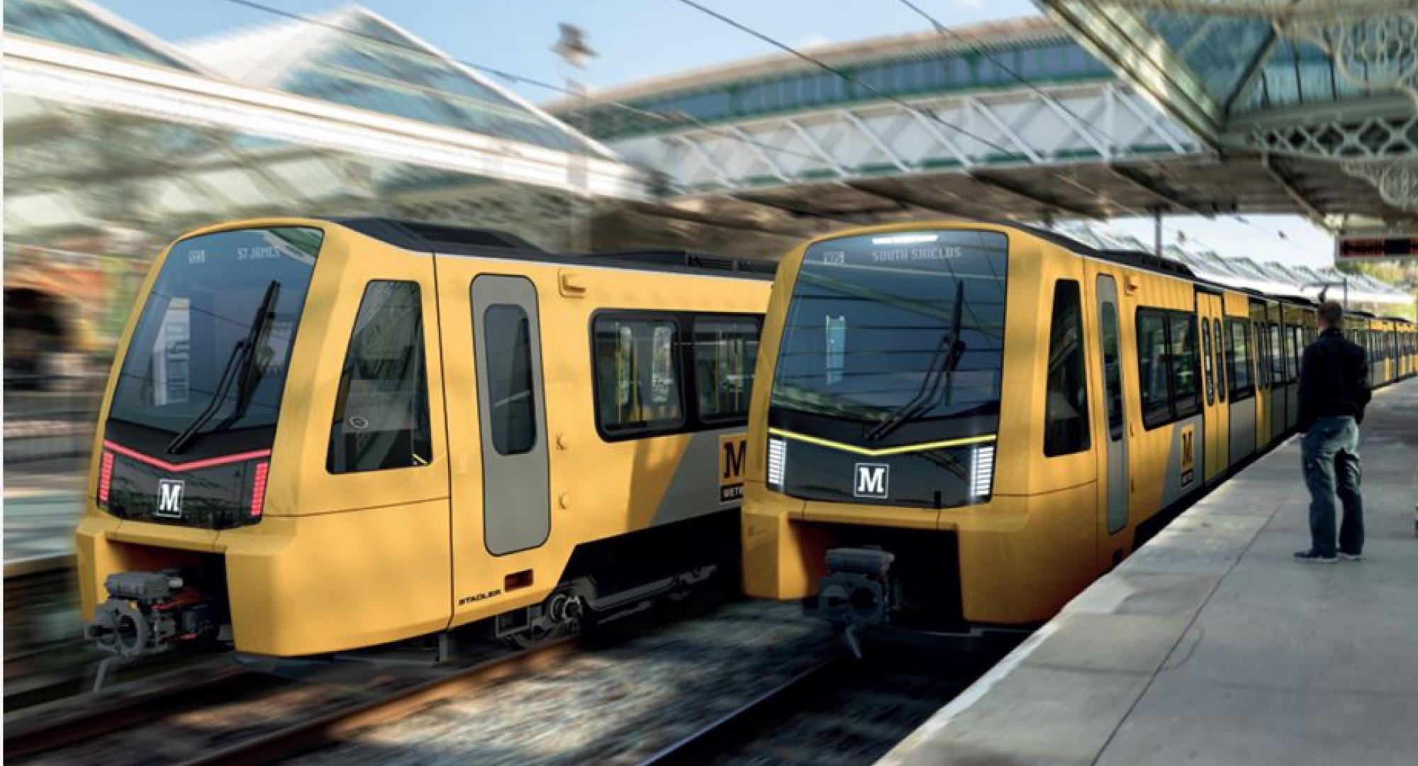 New Tyneside Metro trains undergo special crush load testing programme