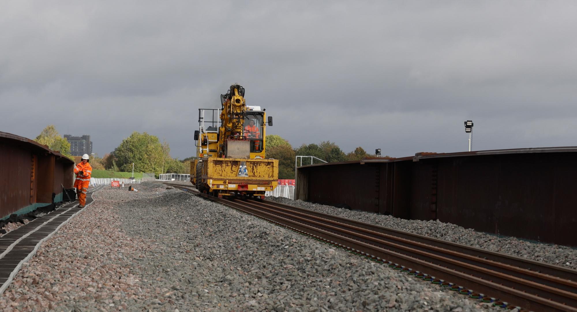 Aylesbury rail route reopens for passengers and freight after HS2 work