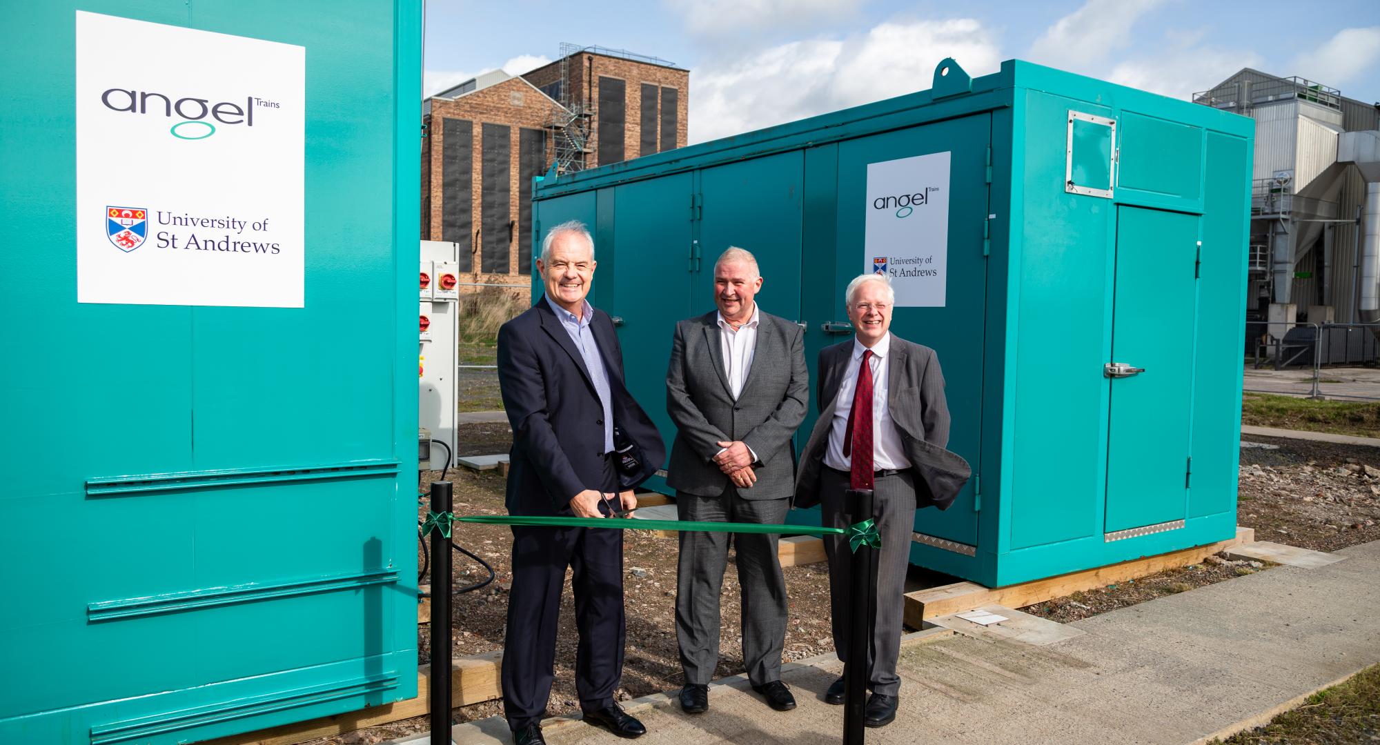 Hydrogen rail project collaboration launched by Angel Trains and University of St Andrews