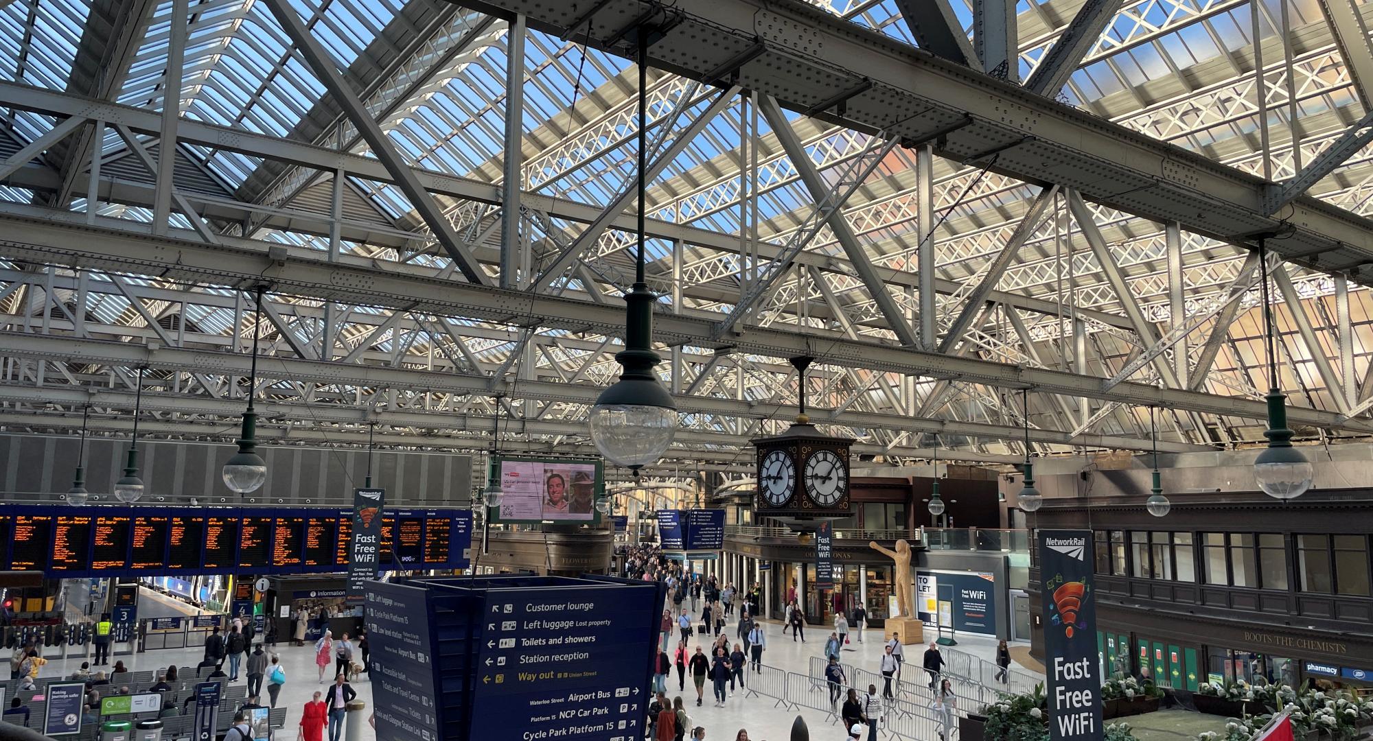 Glasgow Central Station clock