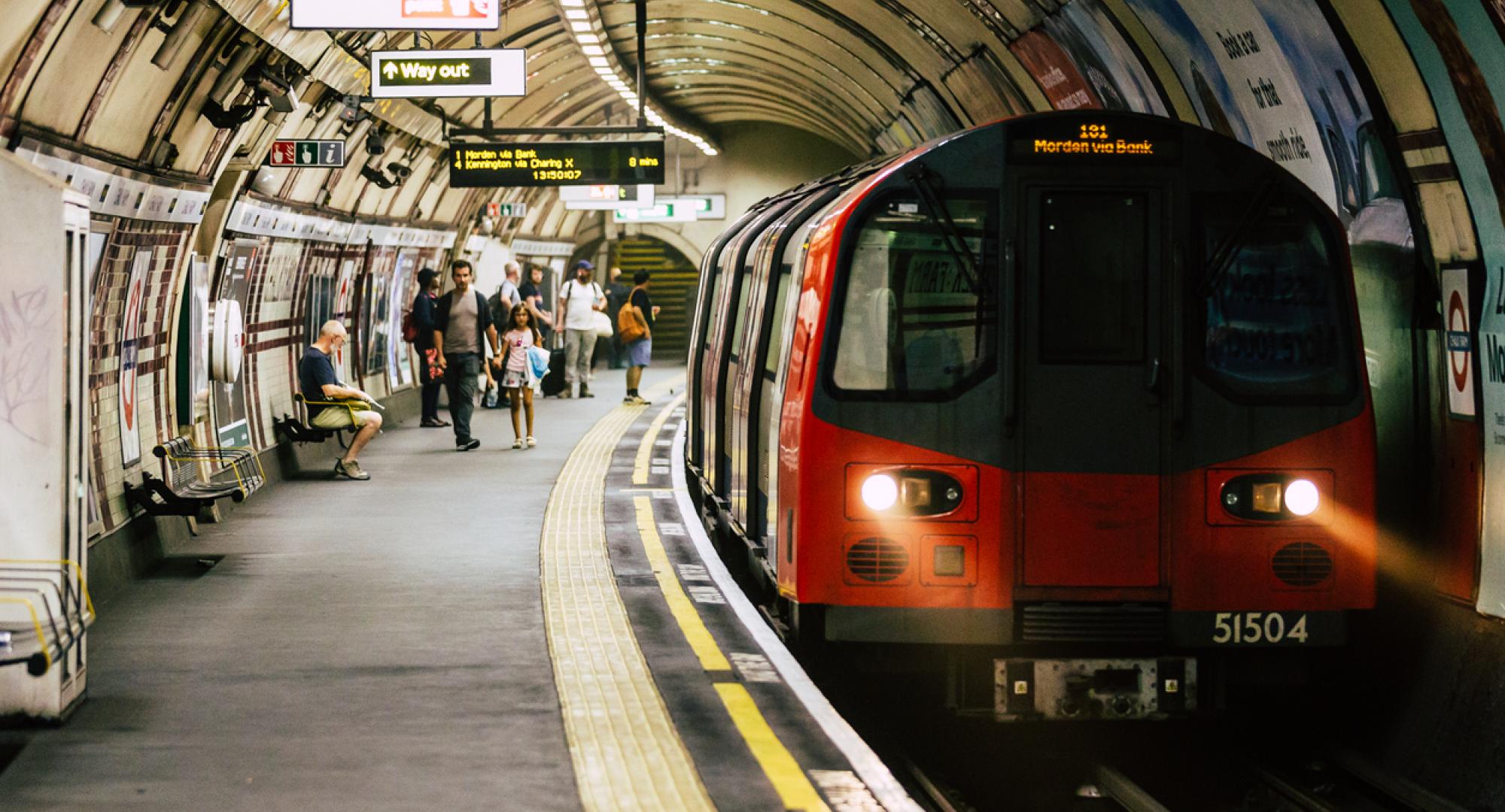 London tube station