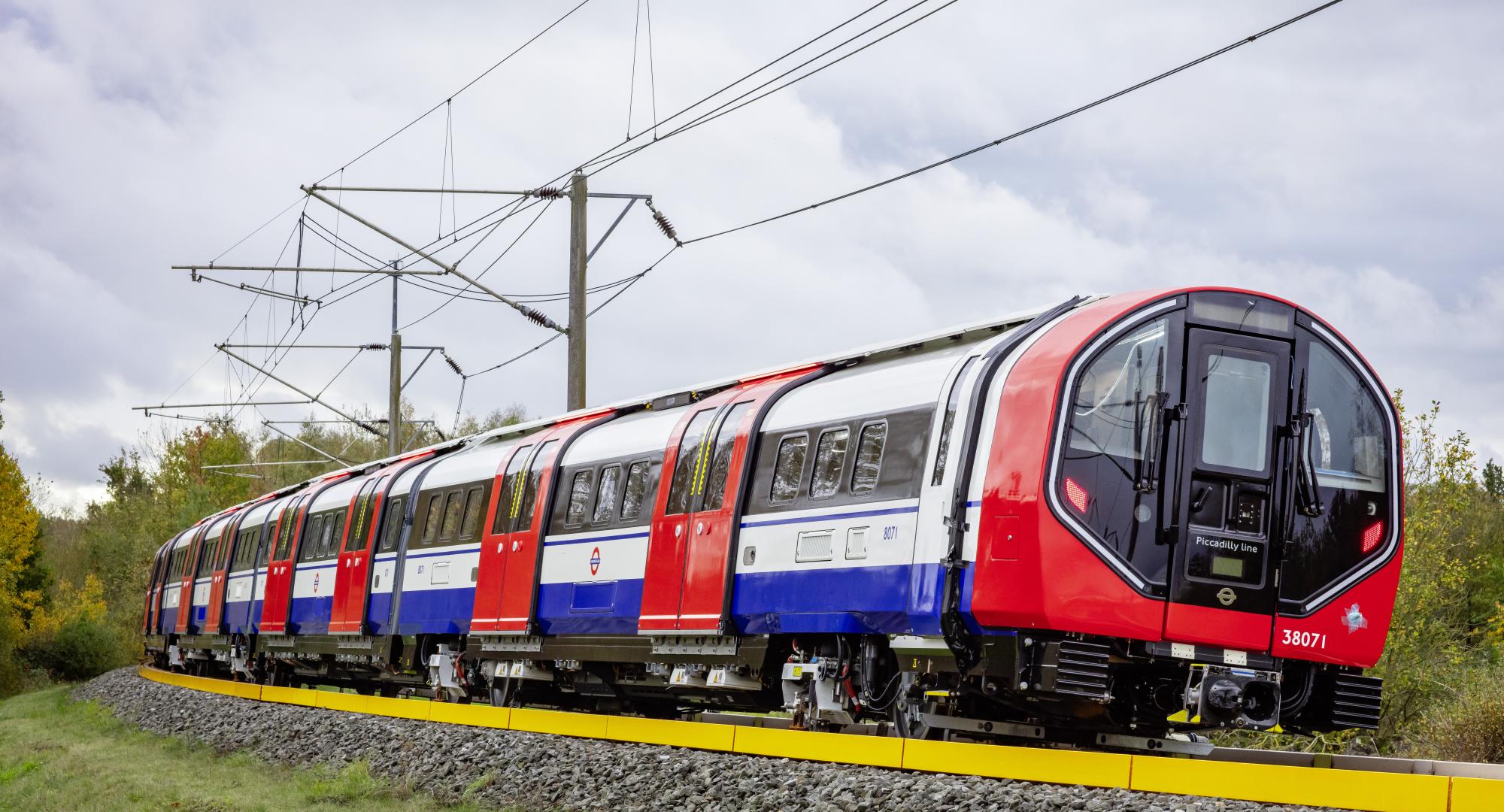 New Piccadilly Line train being tested