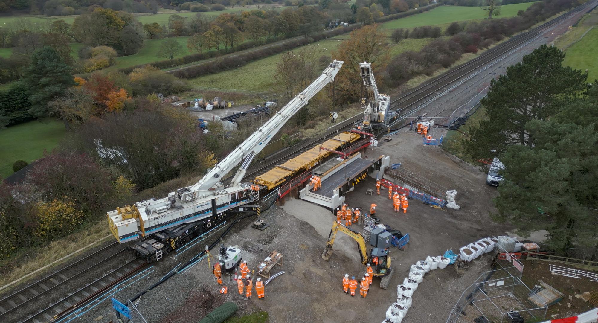 Major work completed on Hope Valley Railway Upgrade