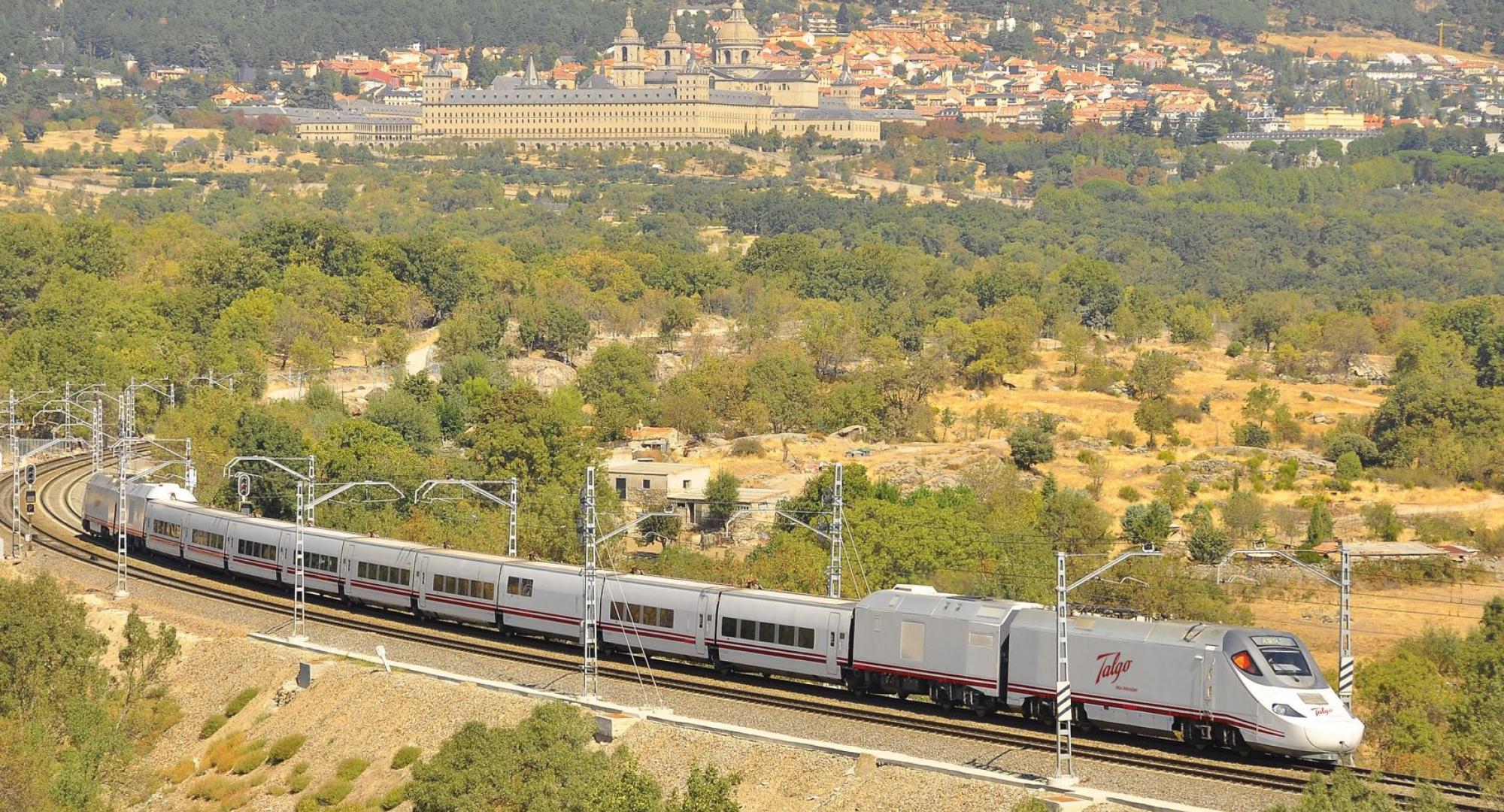 Hympulso Talgo 250 train in Spain