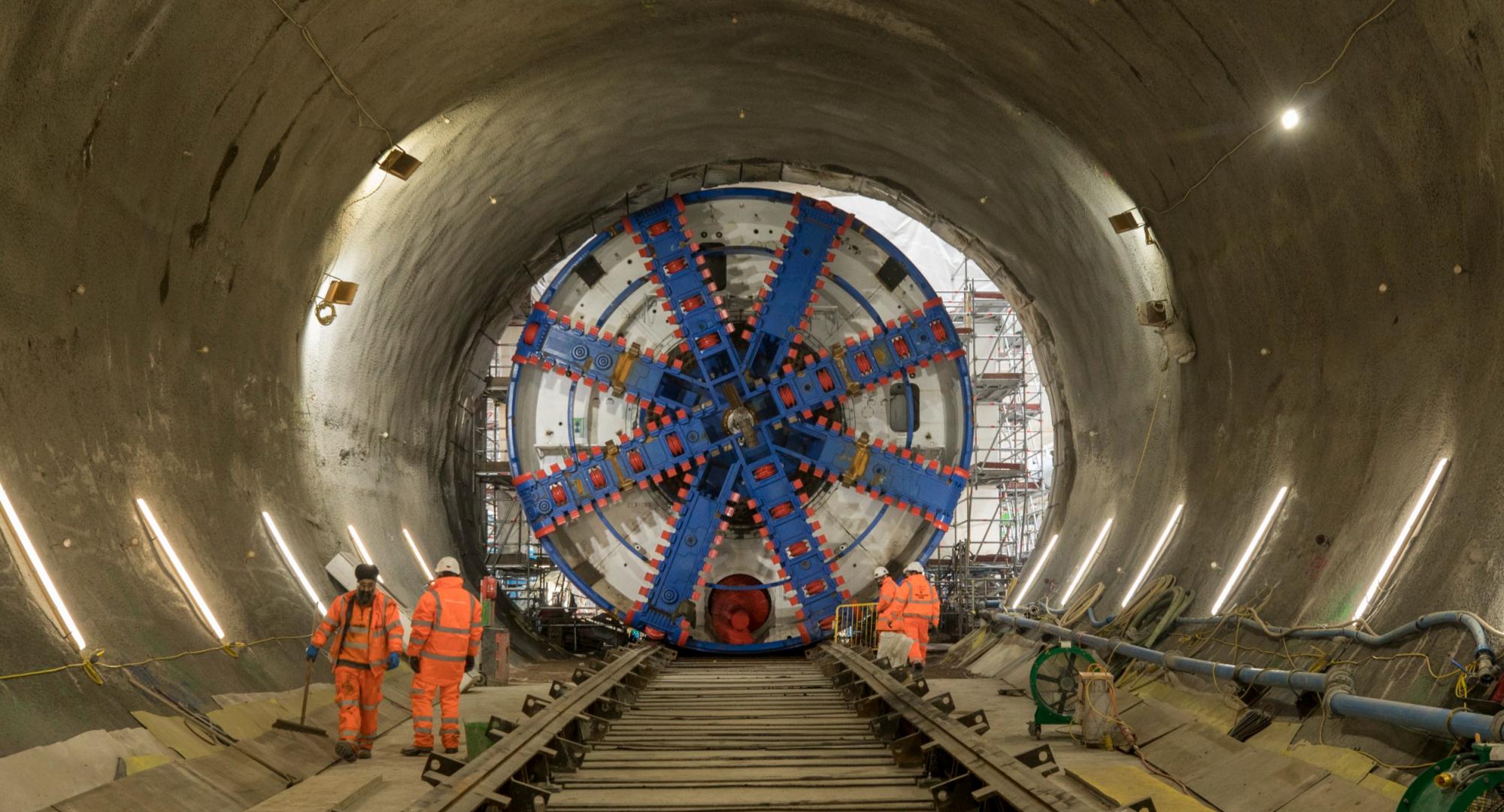 Lady Anne Byron, tunnel boring machine