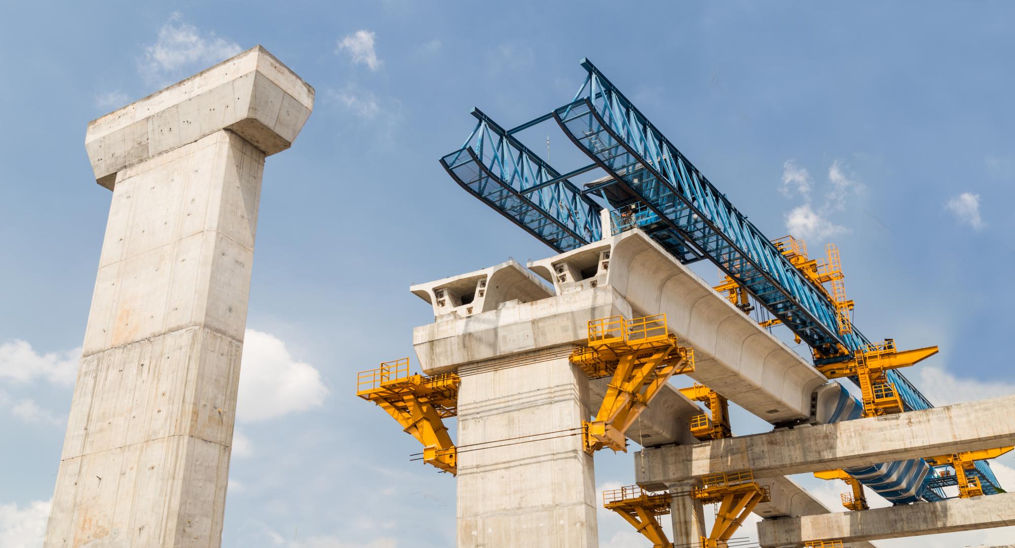 Bridge under construction