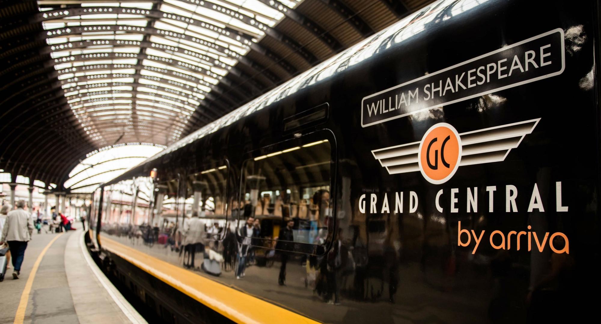 Grand Central Train at a station