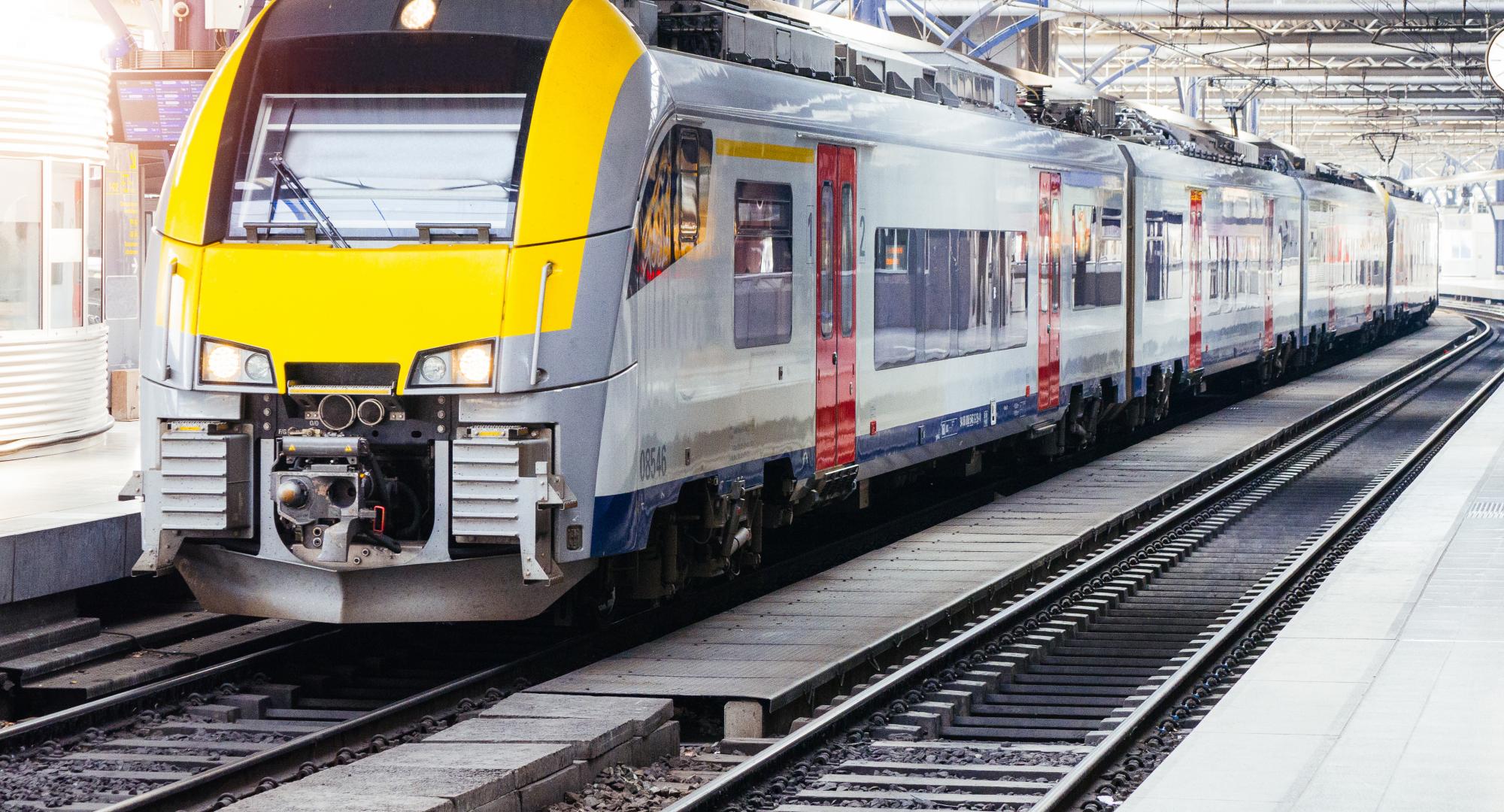 Train in Belgium