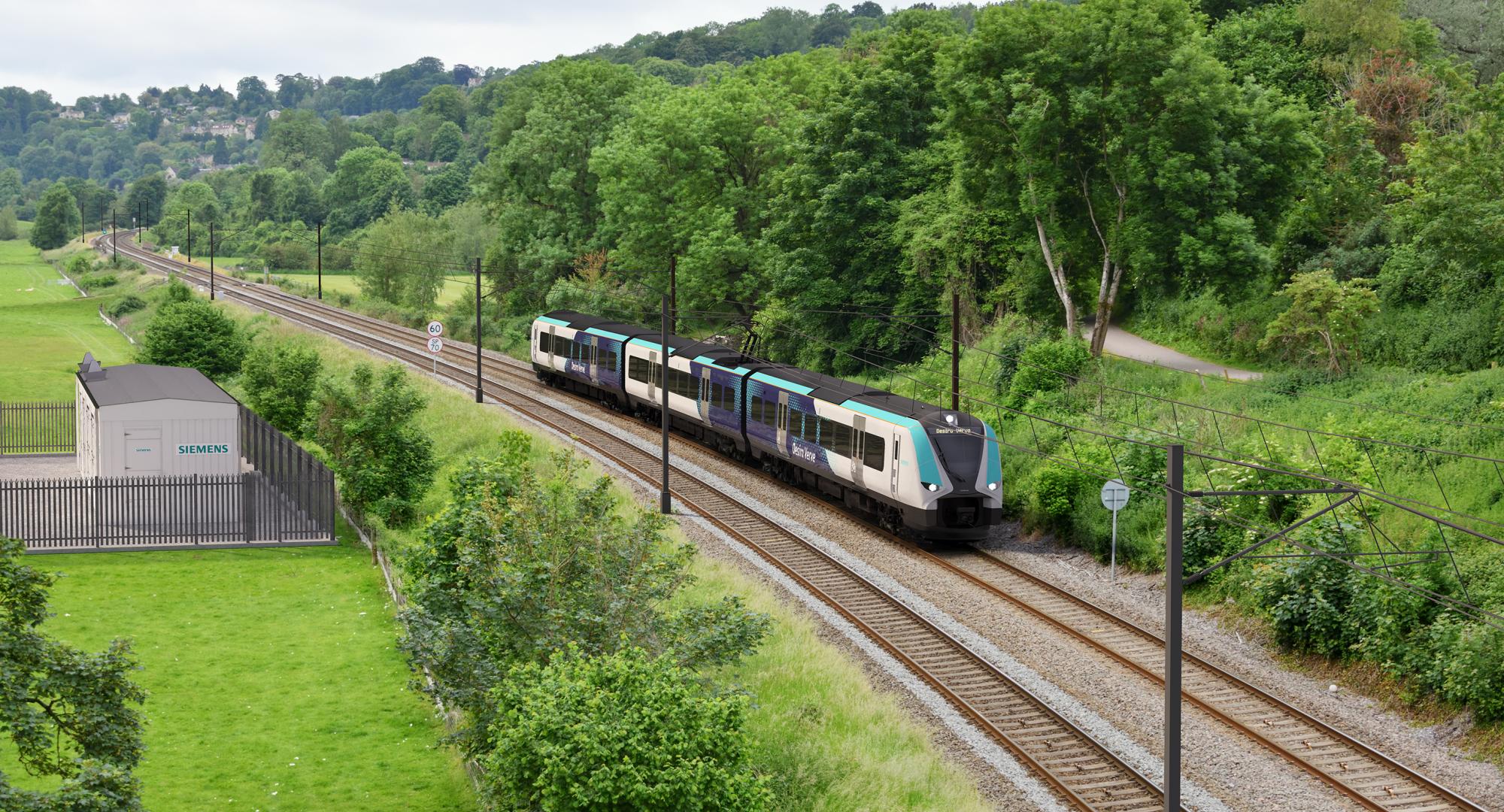 Siemens battery train