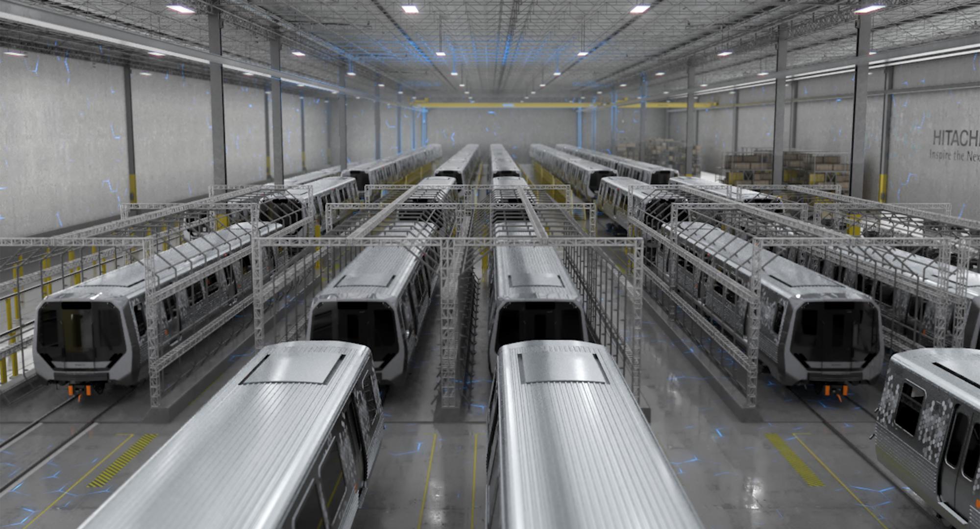 New Hitachi Rail factory in Washington County