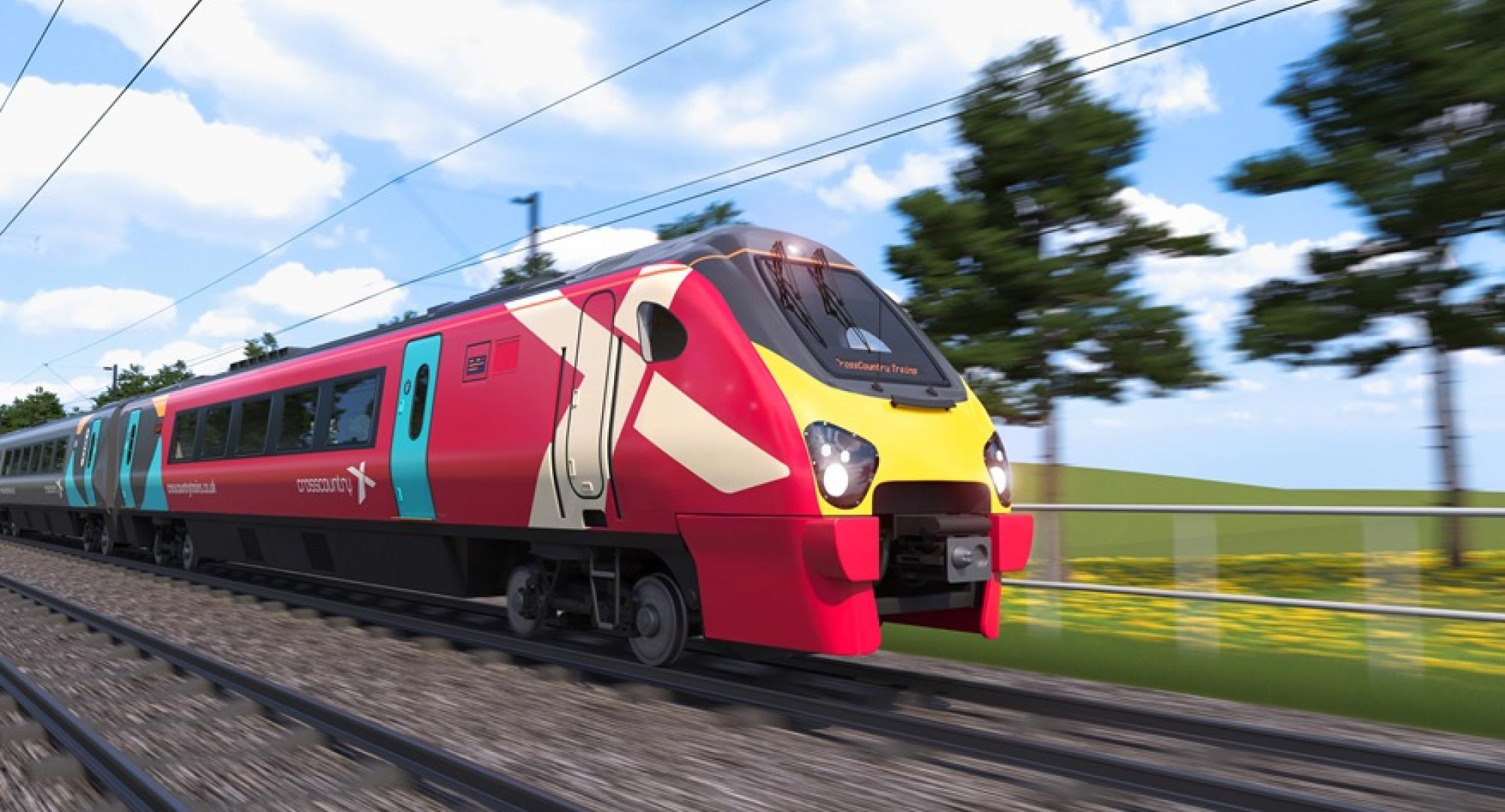 CrossCountry Voyager New Livery Visualisation