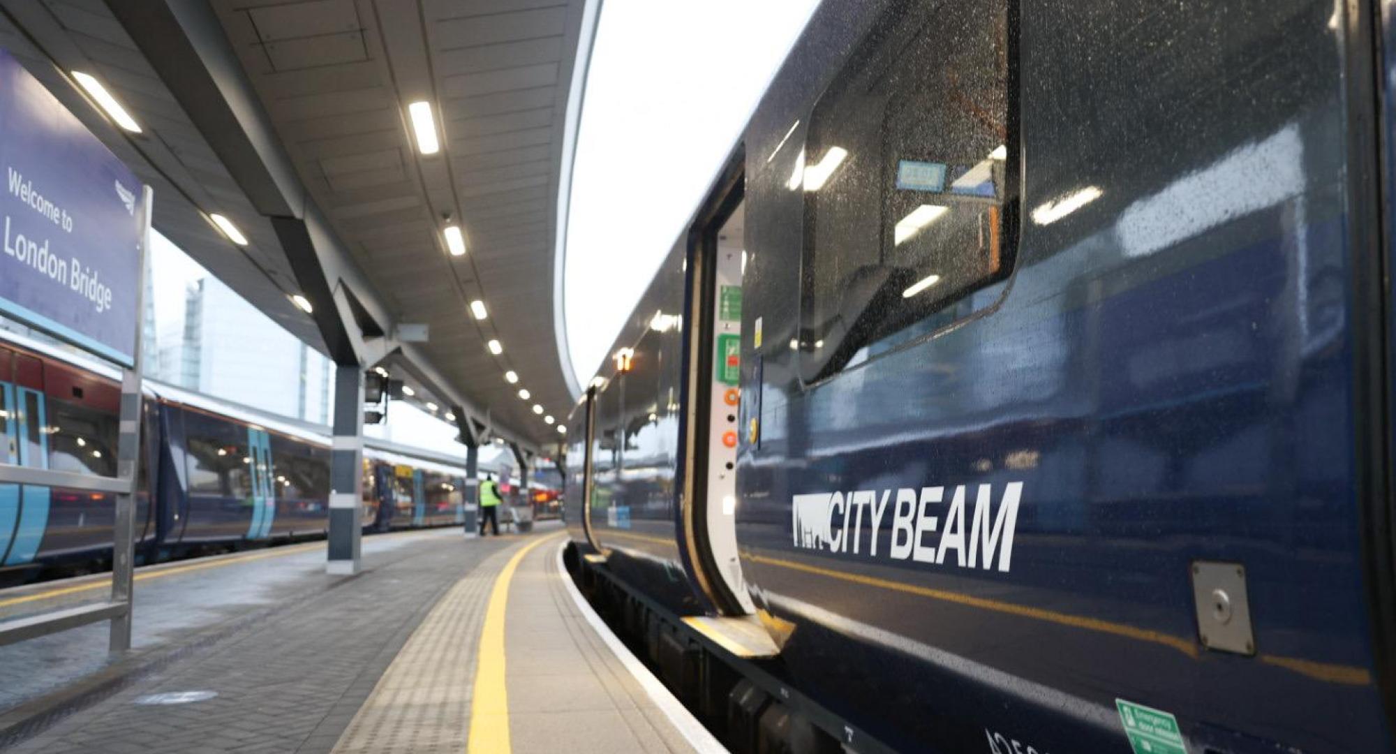 City Beam Train at London Bridge