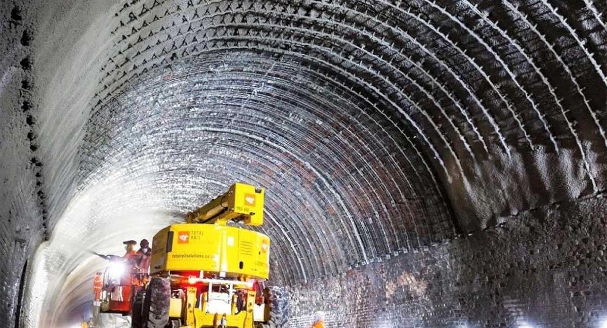 Rail Tunnel work