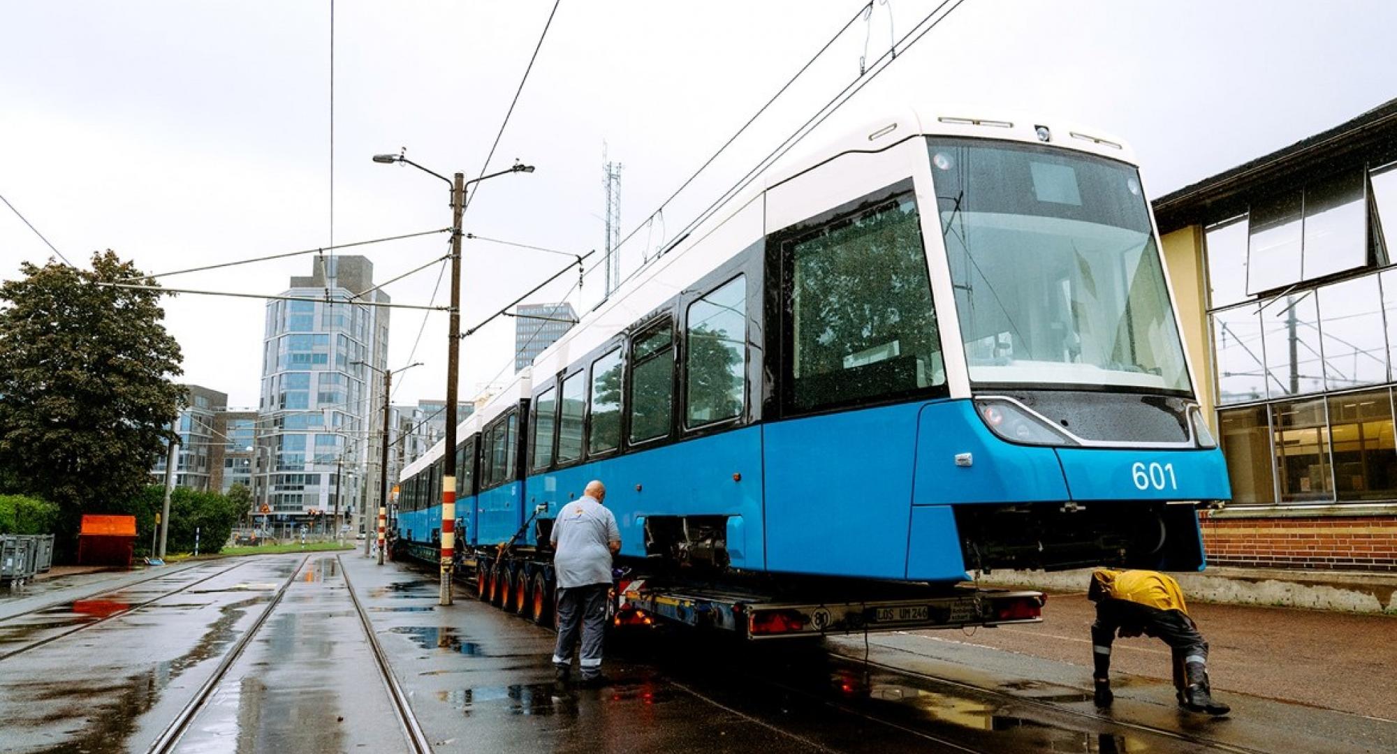 Atstom M34 Tram in Gothenburg