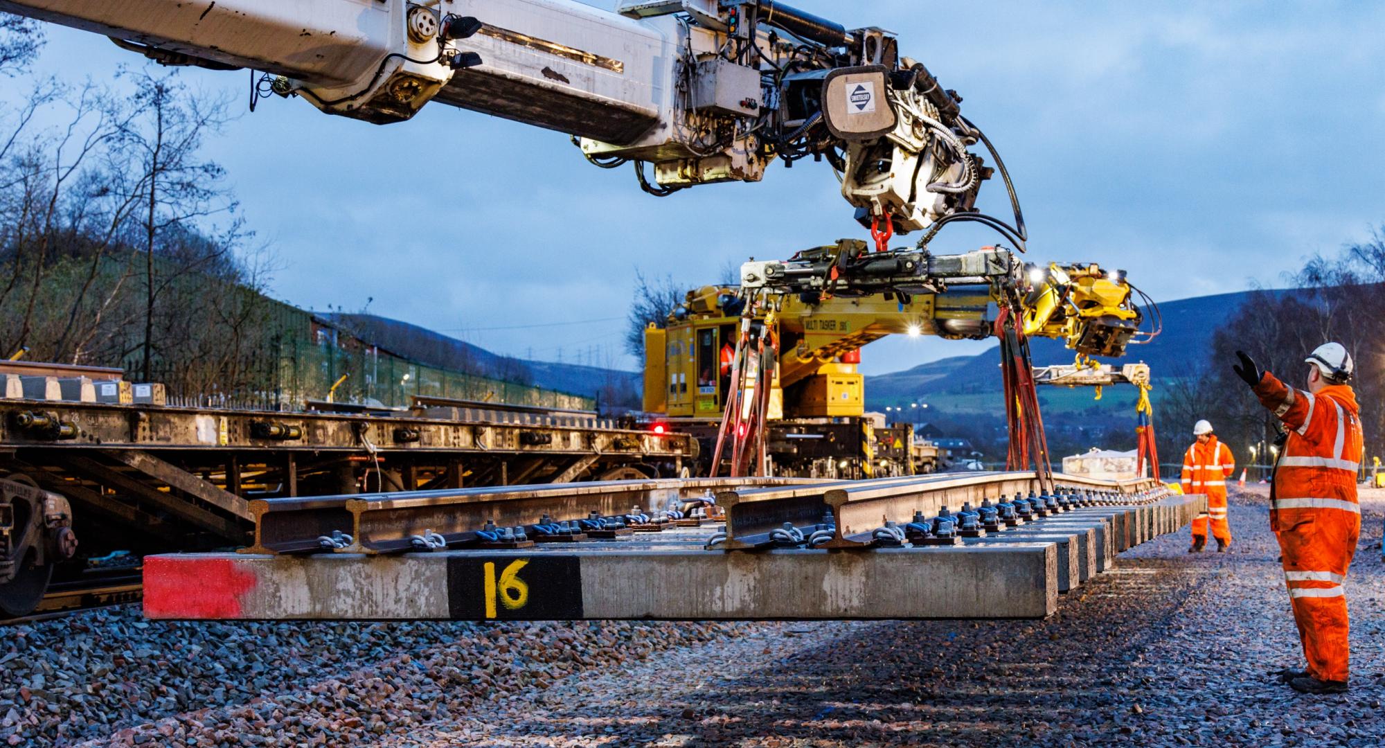 Work on the Transpennine Route Upgrade