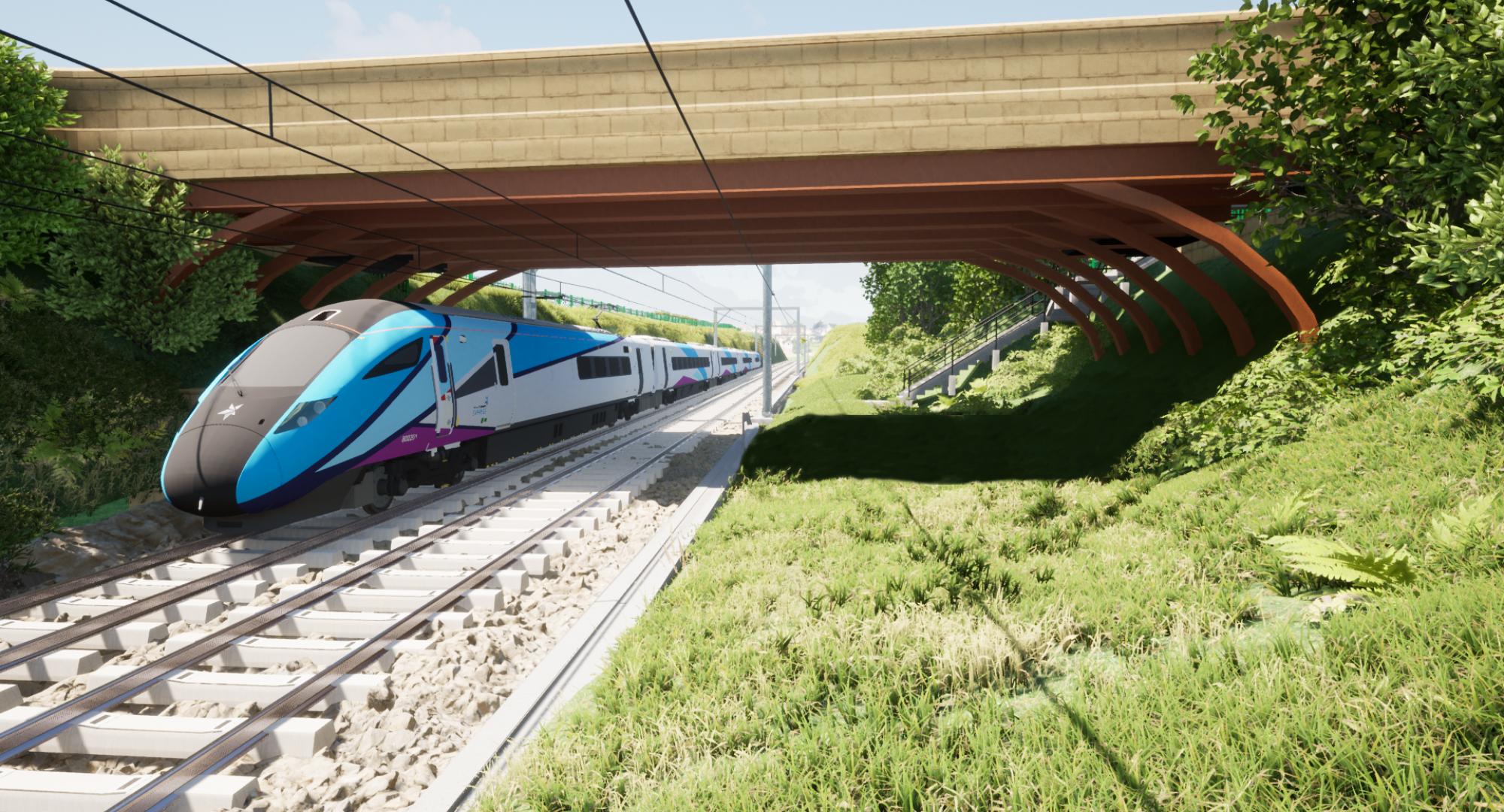 Ridge Road Bridge mockup