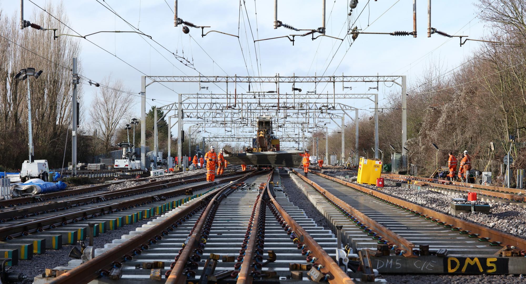 Greater Anglia Track at Colchester