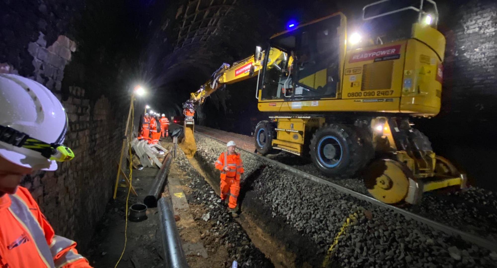 Honiton Tunnel Work