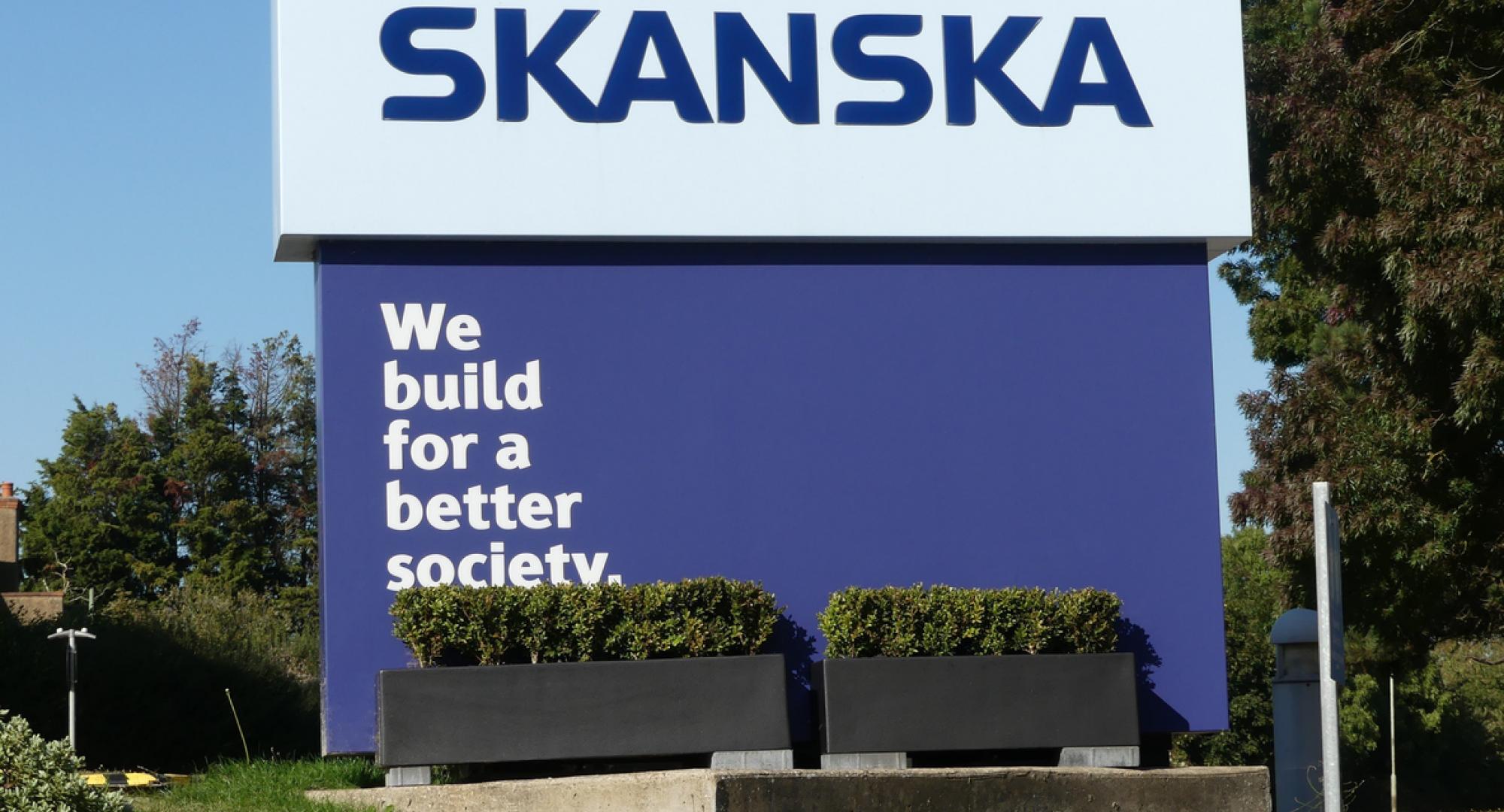 Skanska Sign