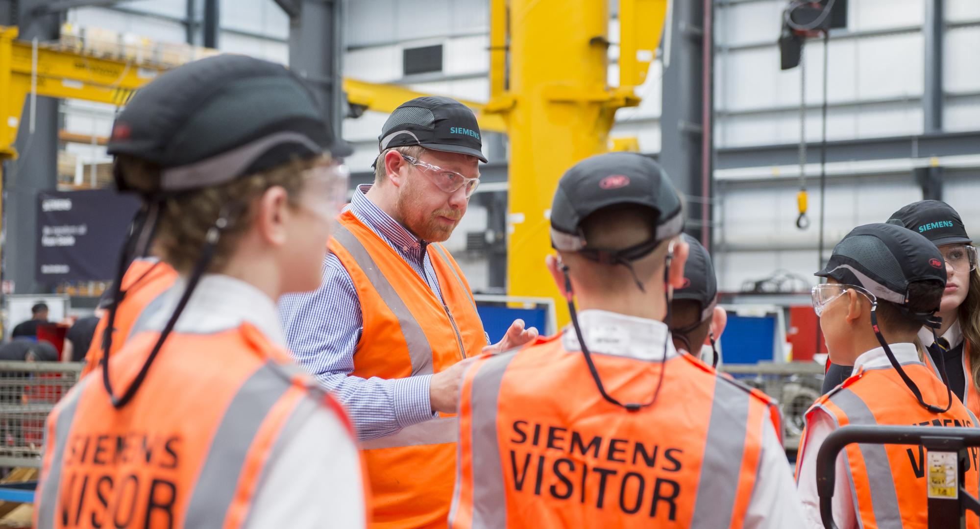 Siemens Work Experience Students