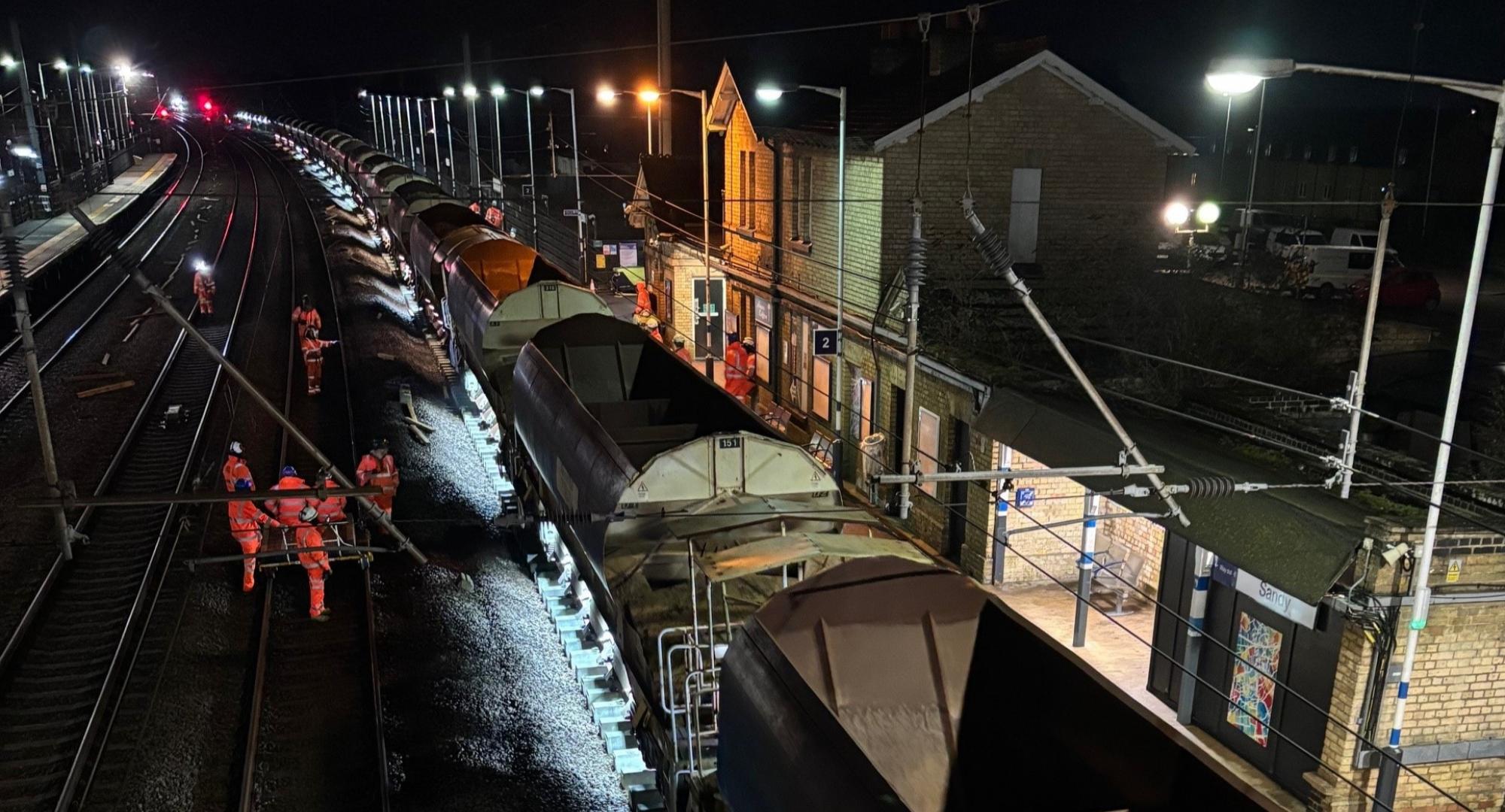 Track Renewal at Sandy