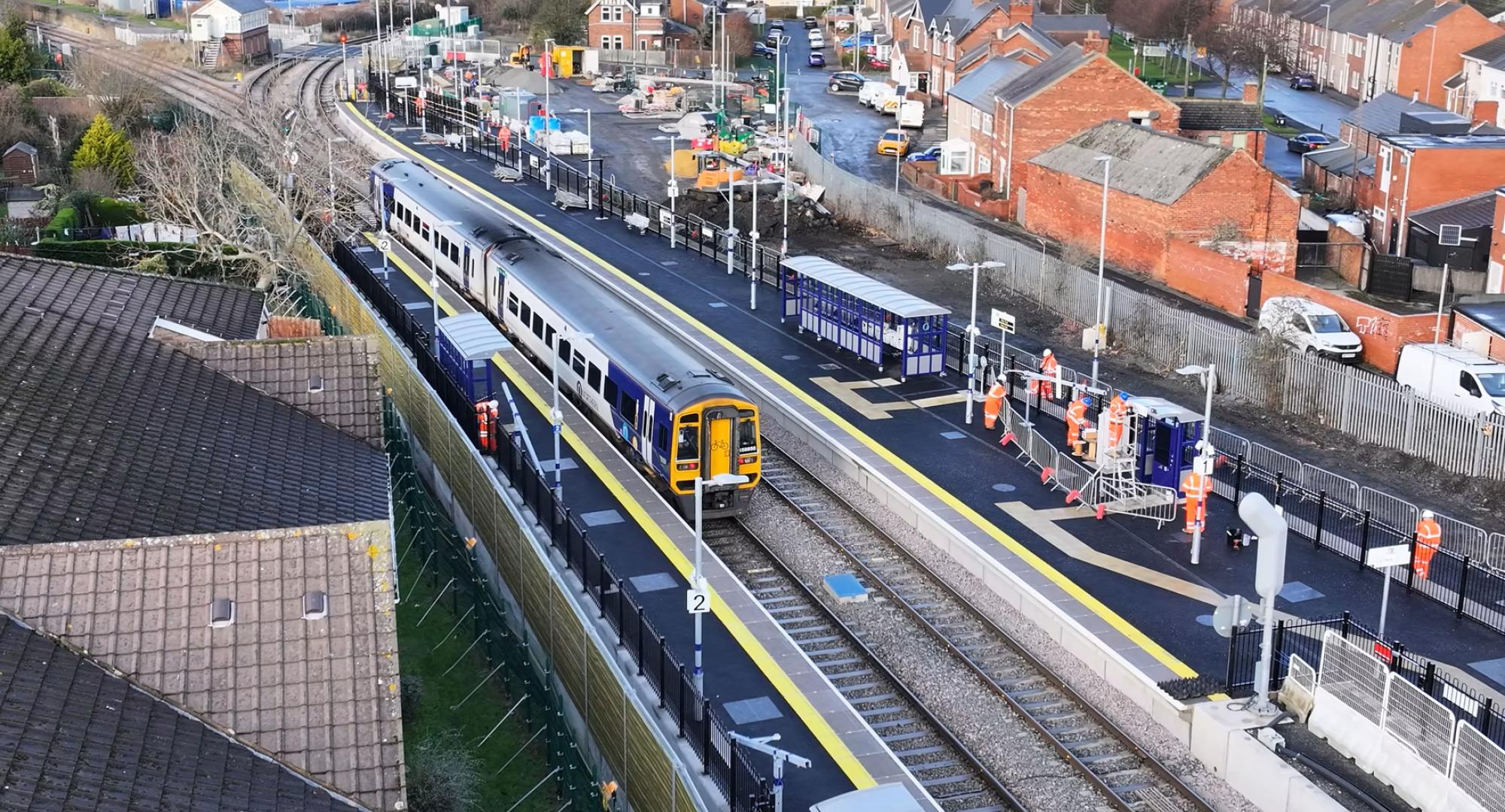 Bedlington Station Drone