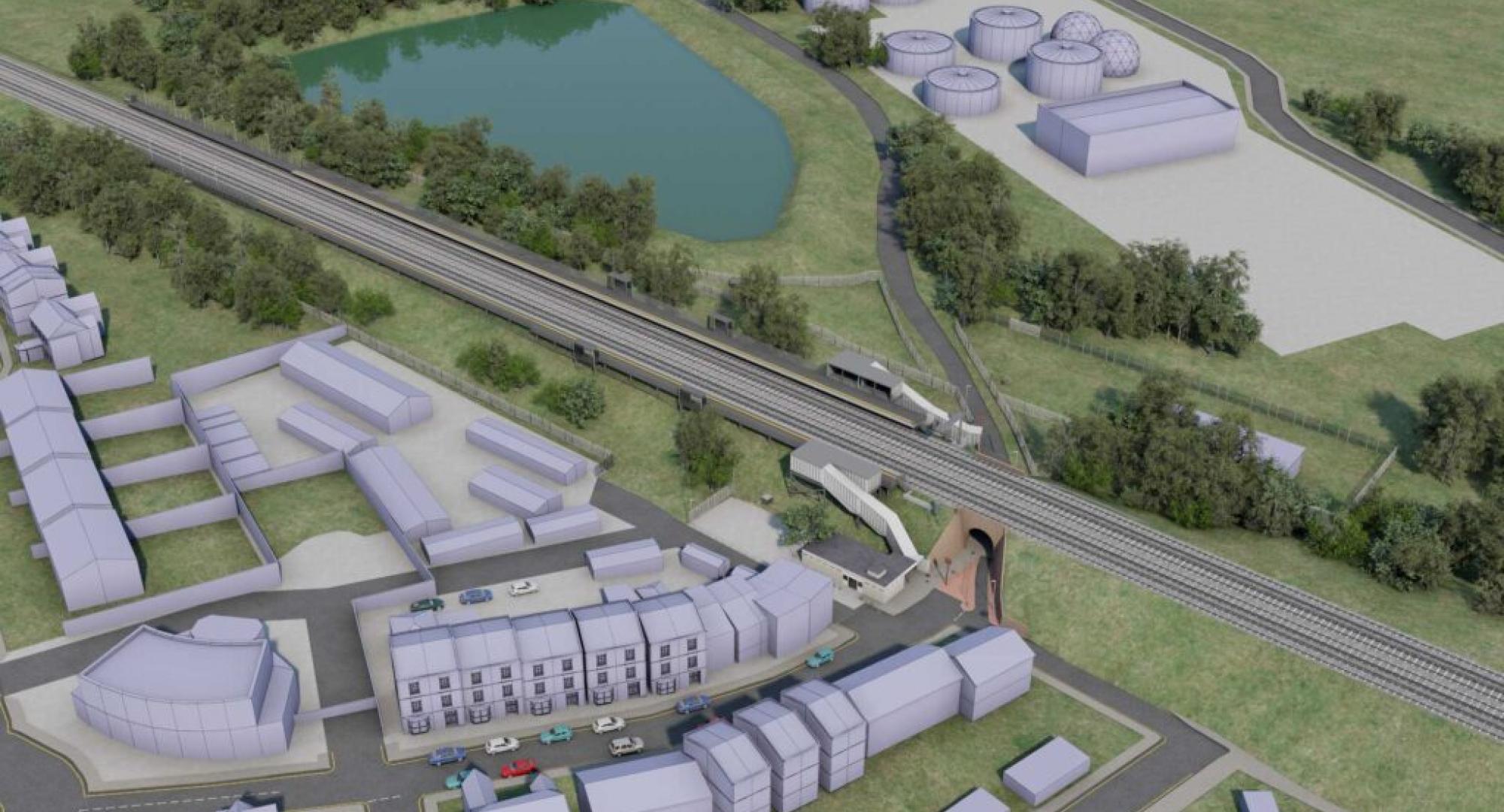 Berrylands Station CGI