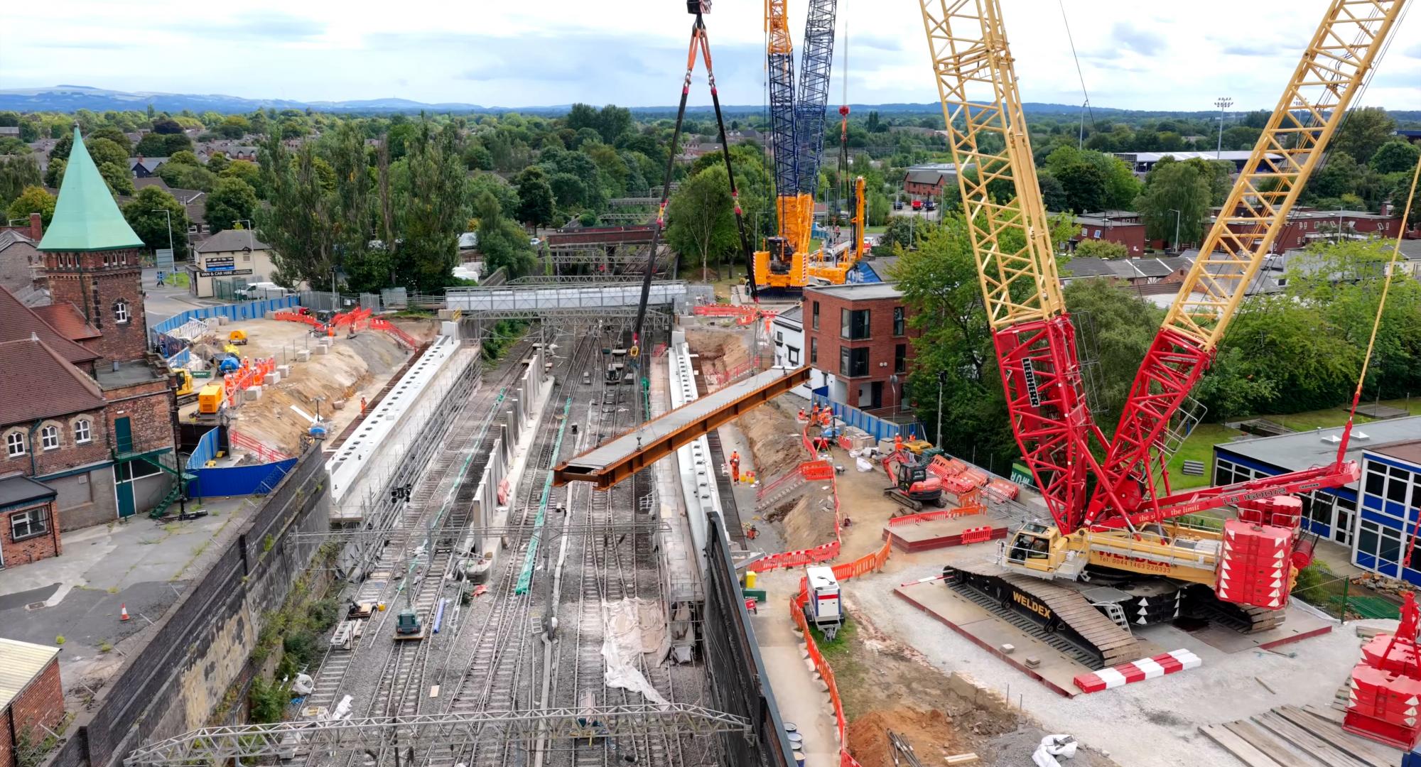 First New Beam Greek Street Bridge