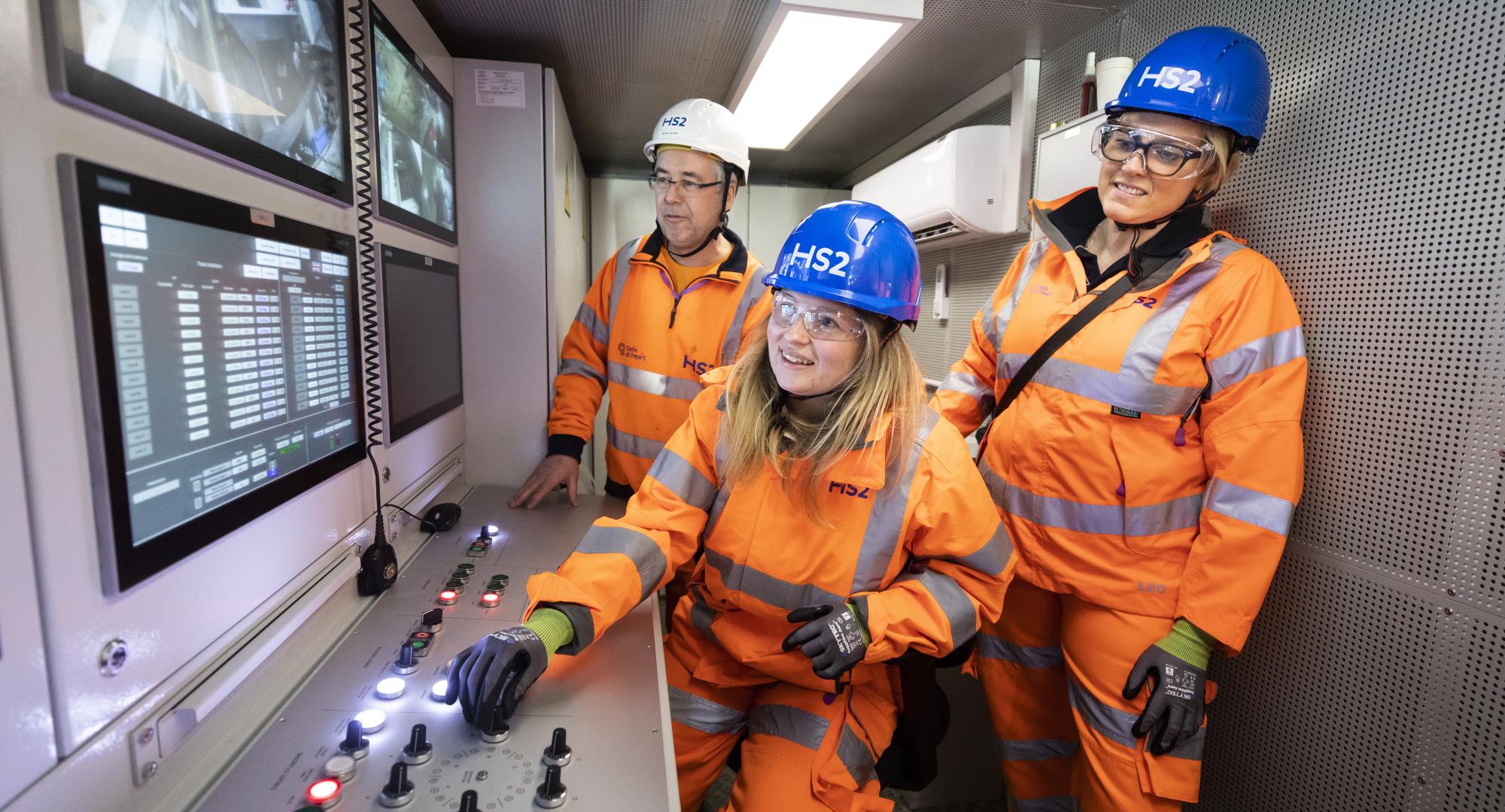 Train Drivers start TBM Karen