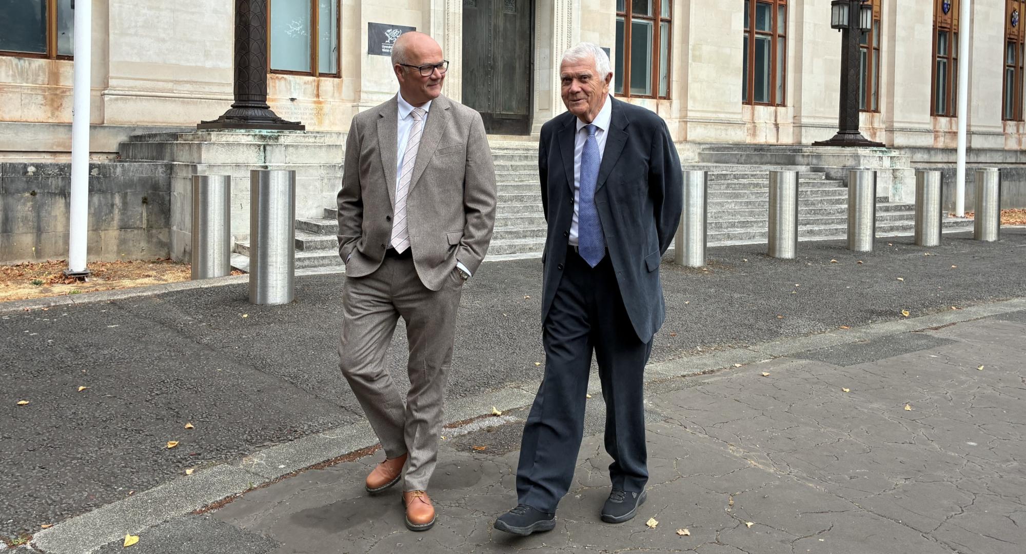 Mark Hooper and Lord Burns
