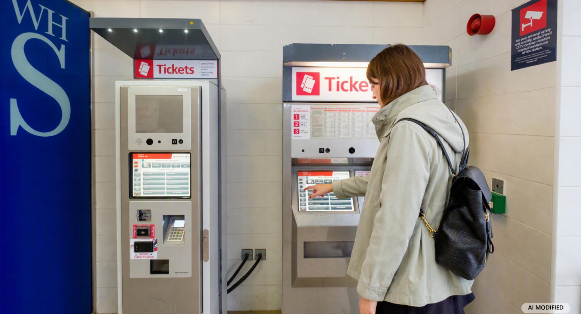 Ticket Machine in Colchester