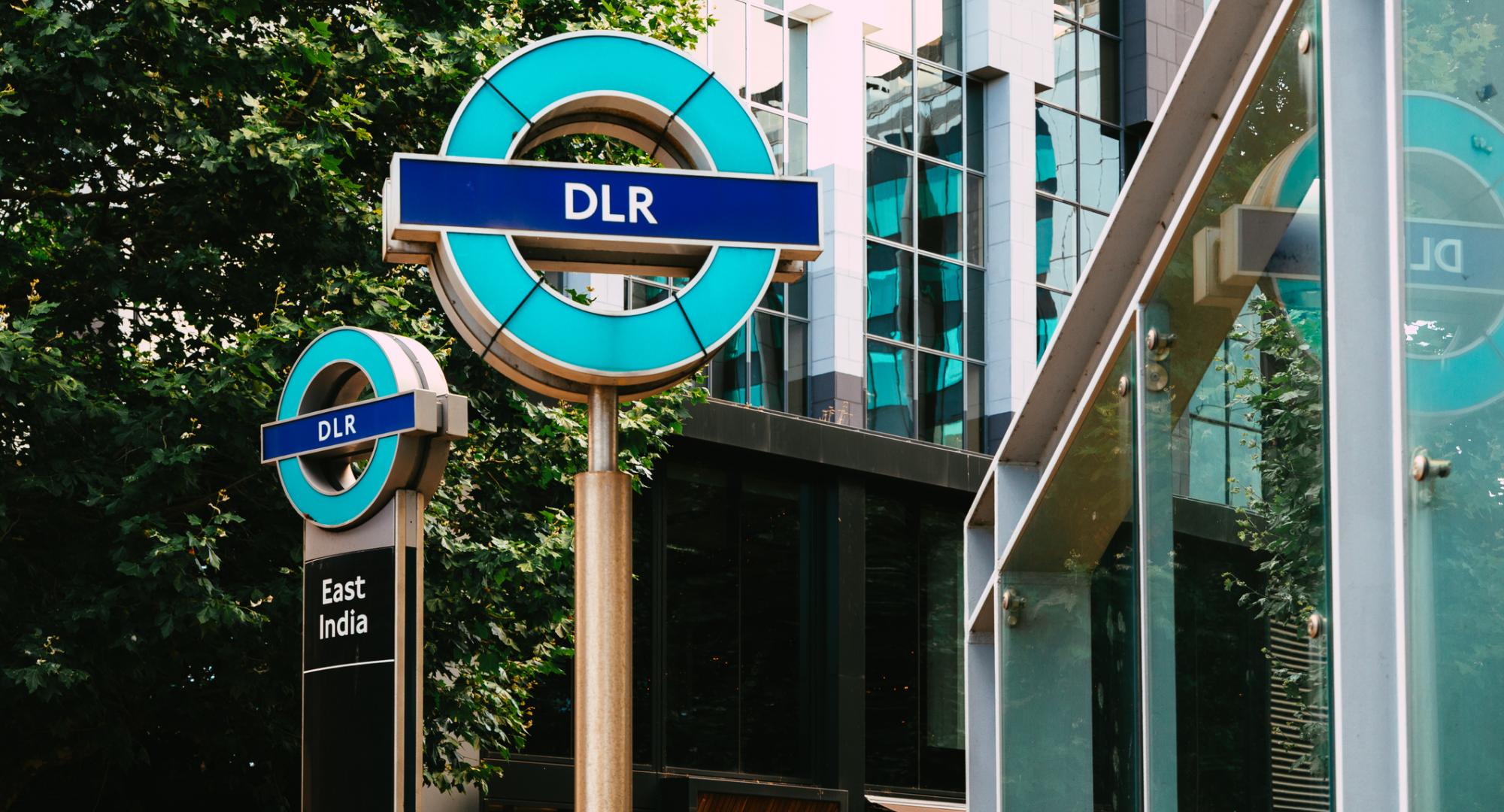 DLR sign London
